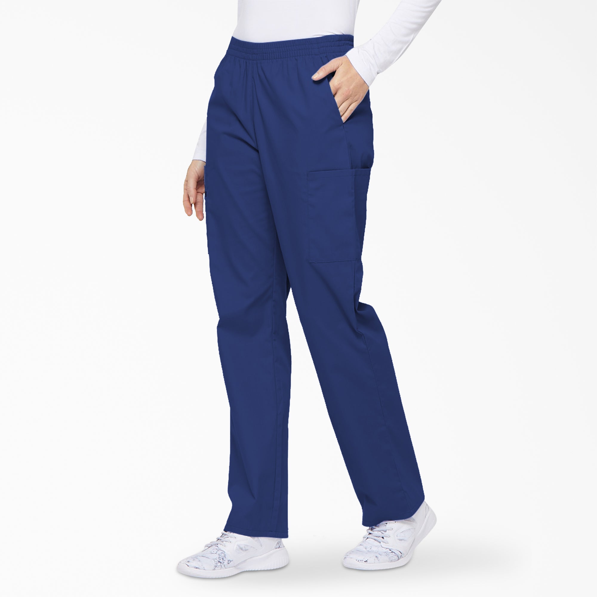 Women's EDS Signature Cargo Scrub Pants - 图片 3