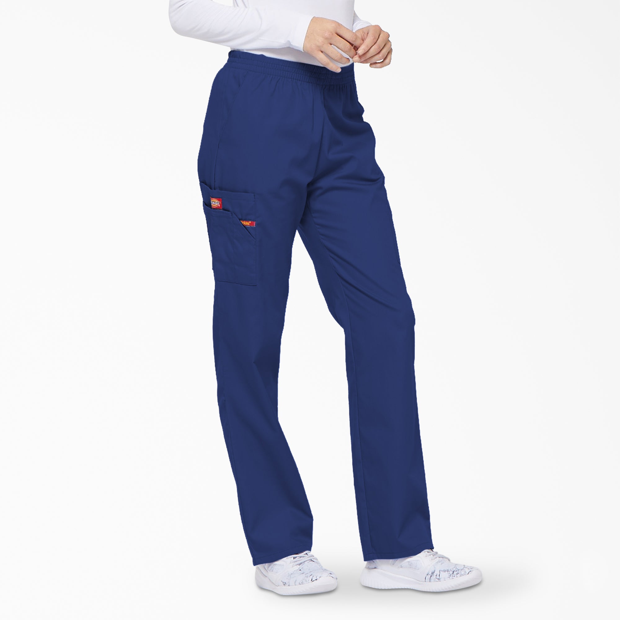 Women's EDS Signature Cargo Scrub Pants - 图片 4