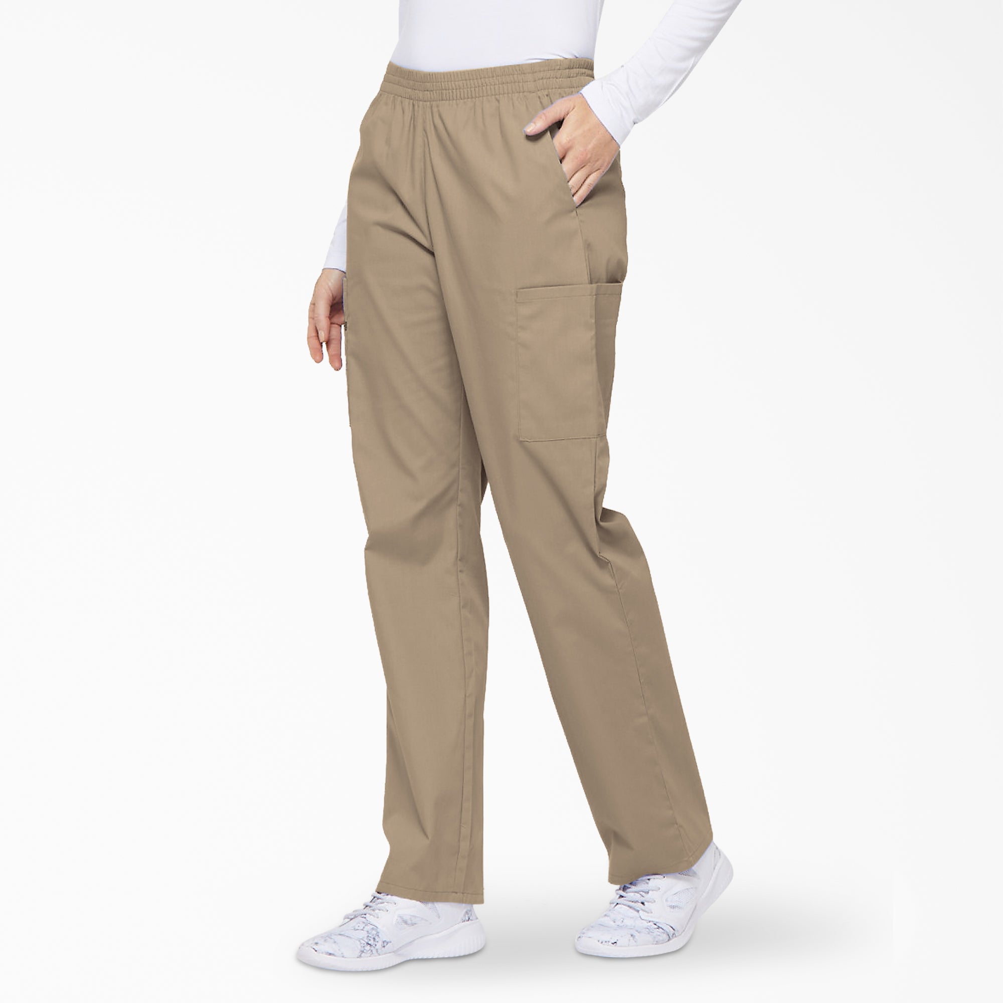 Women's EDS Signature Cargo Scrub Pants - 图片 3