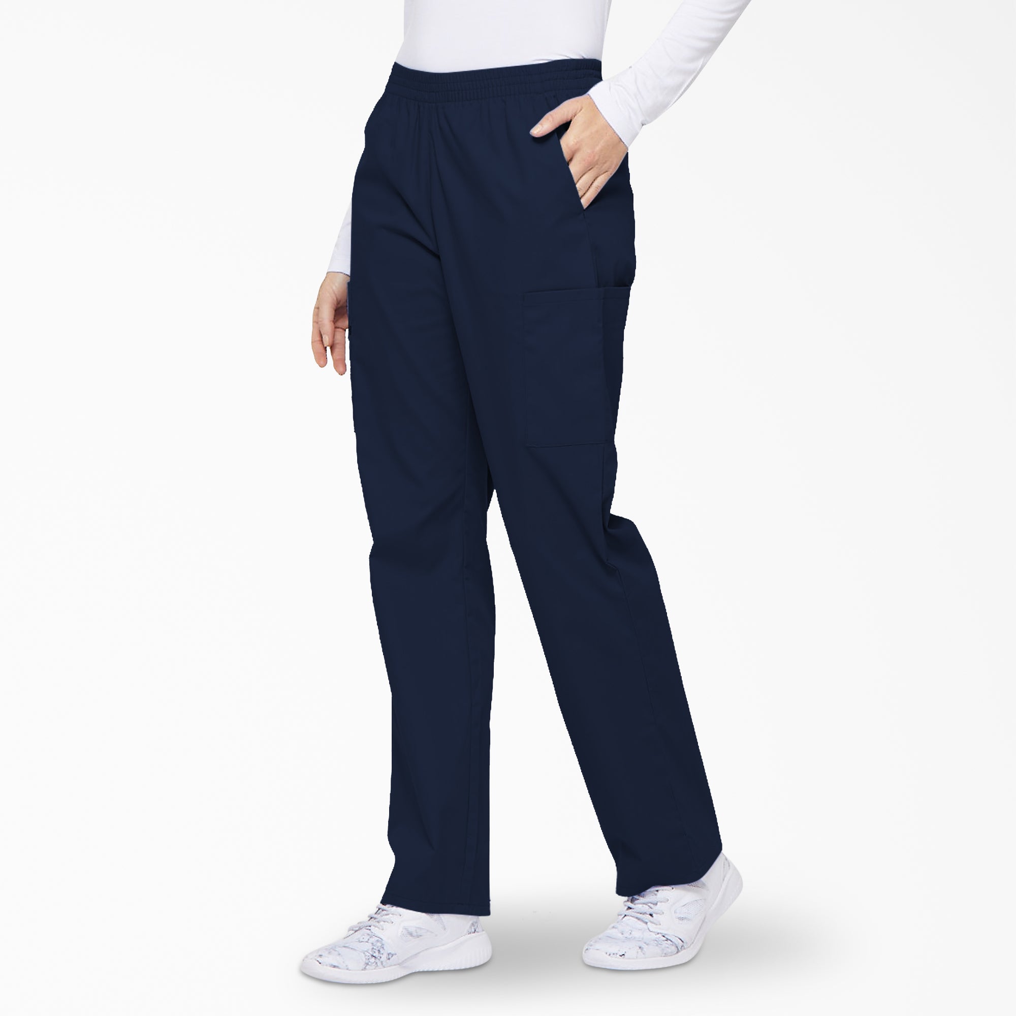 Women's EDS Signature Cargo Scrub Pants - 图片 3