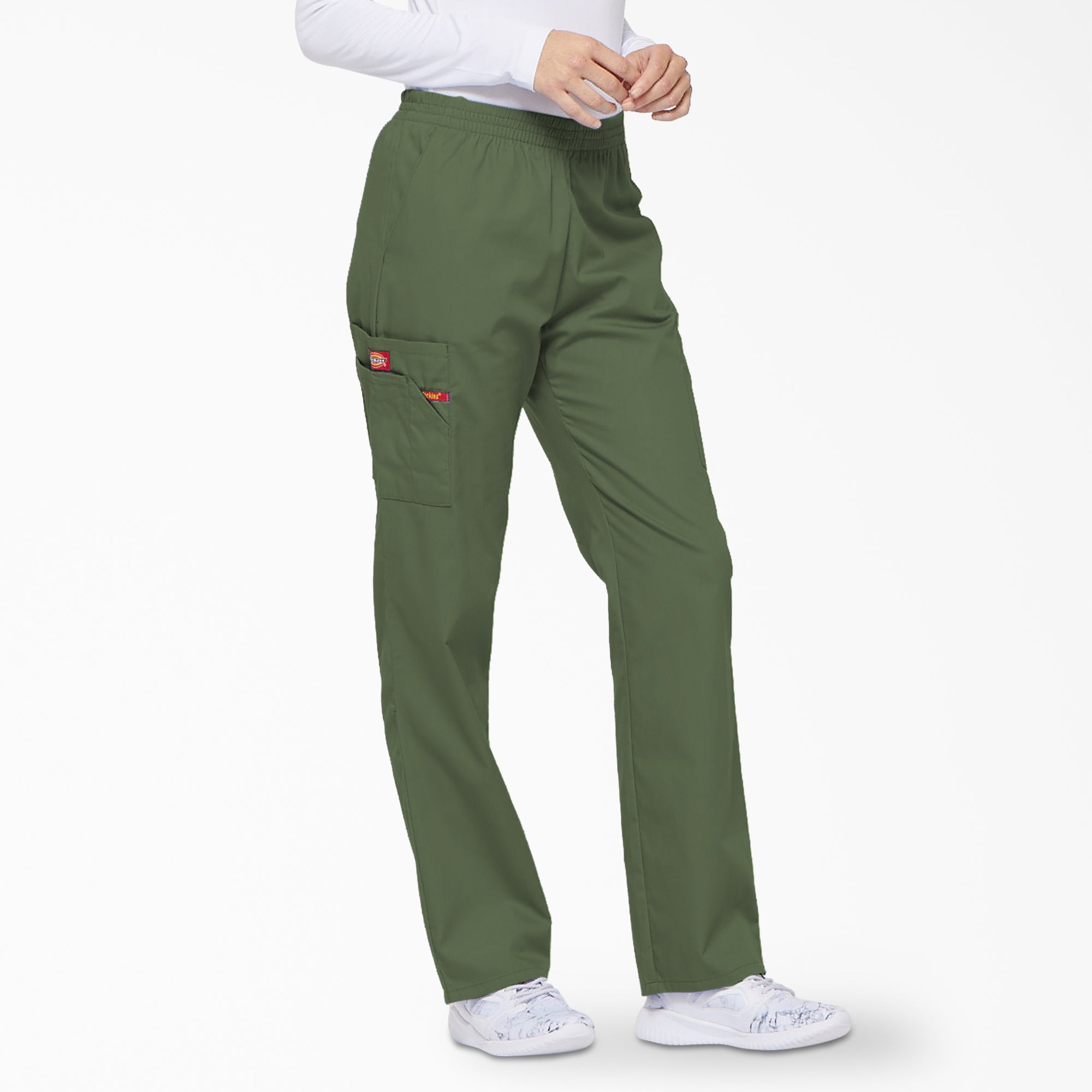 Women's EDS Signature Cargo Scrub Pants - 图片 4