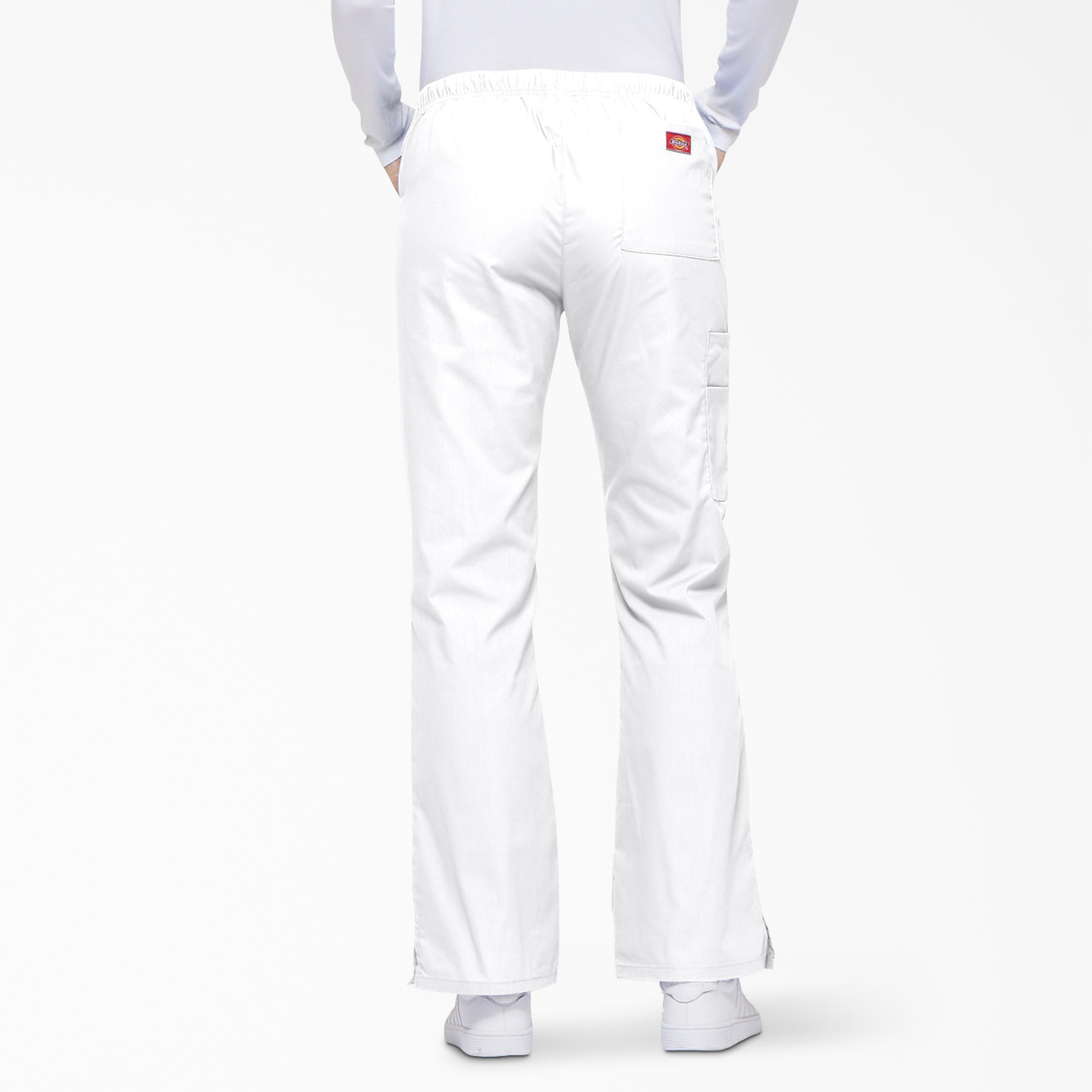 Women's EDS Signature Drawstring Cargo Scrub Pants - 图片 2