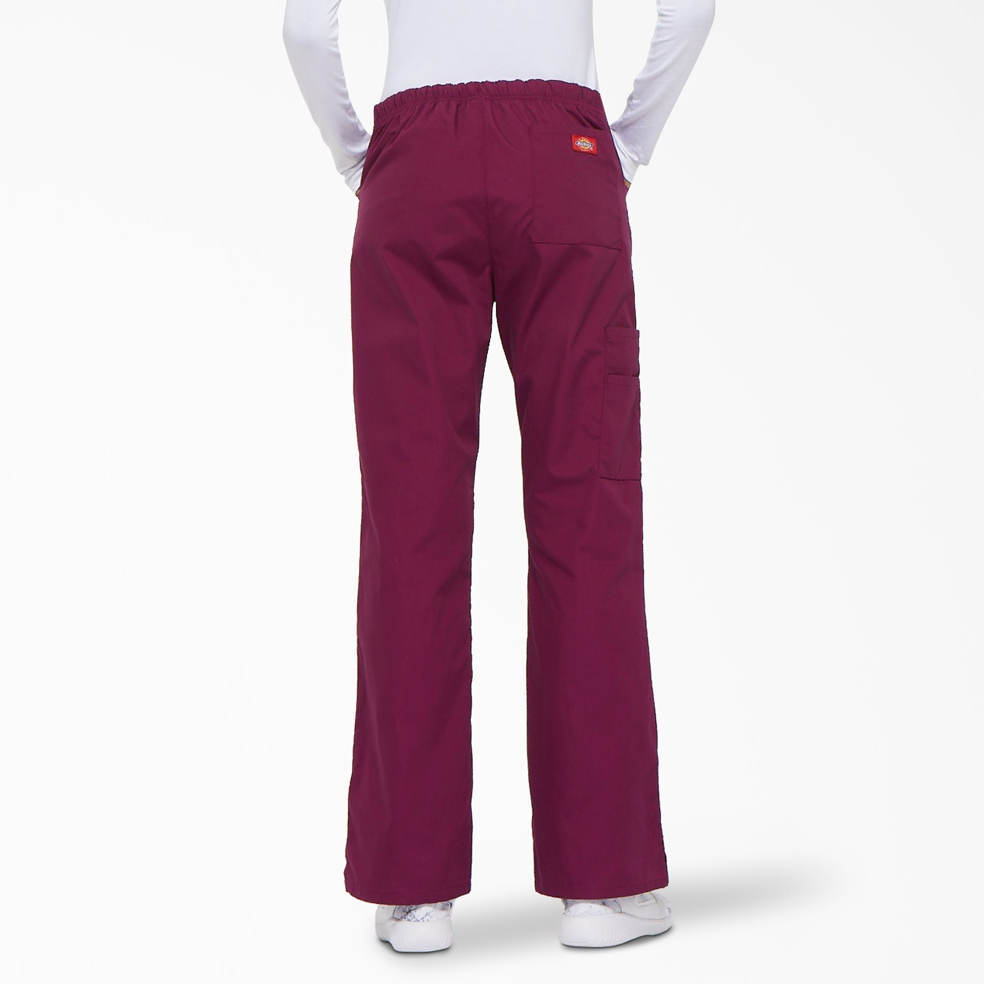 Women's EDS Signature Drawstring Cargo Scrub Pants - 图片 2