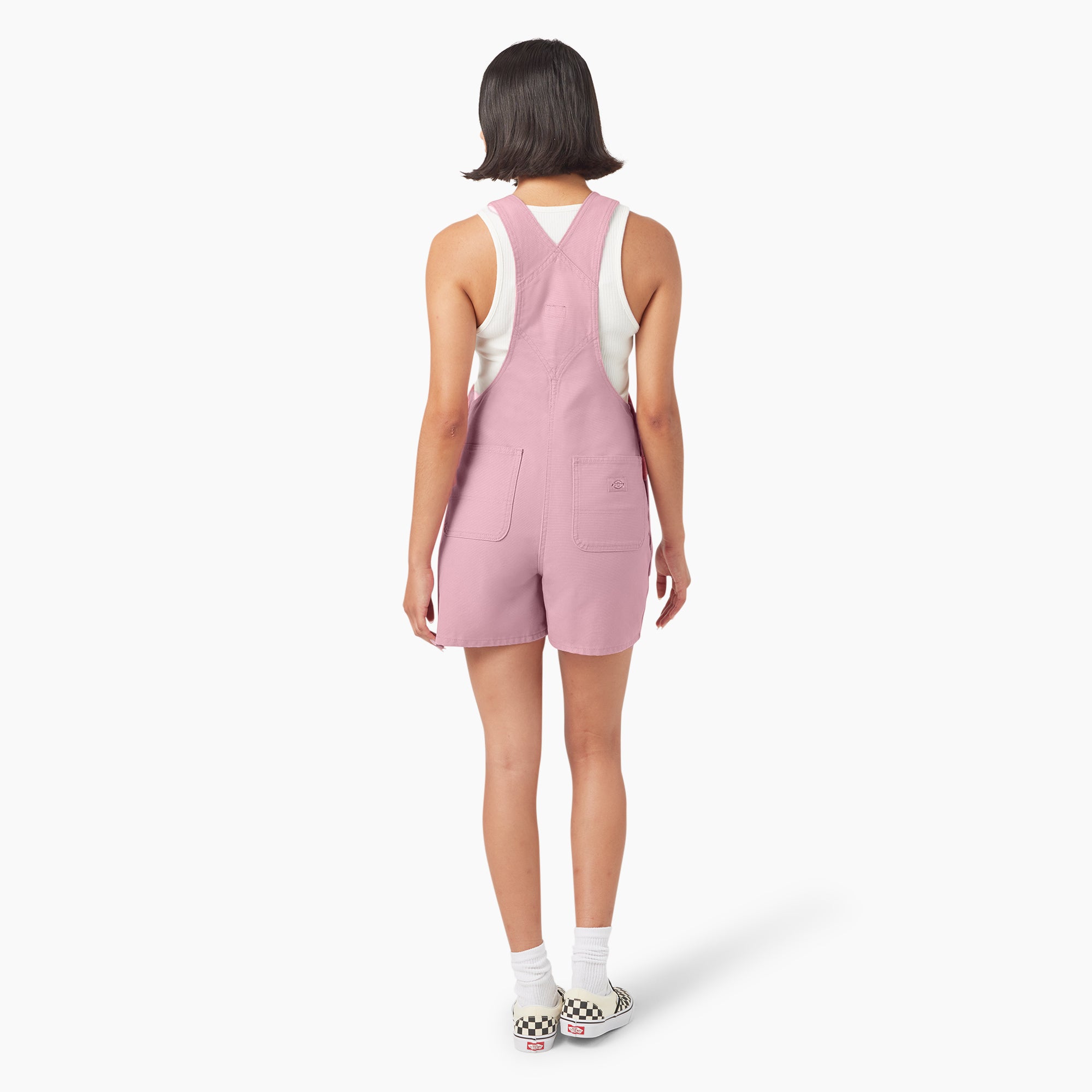 Women's Duck Canvas Bib Shortalls. 4 - 图片 5