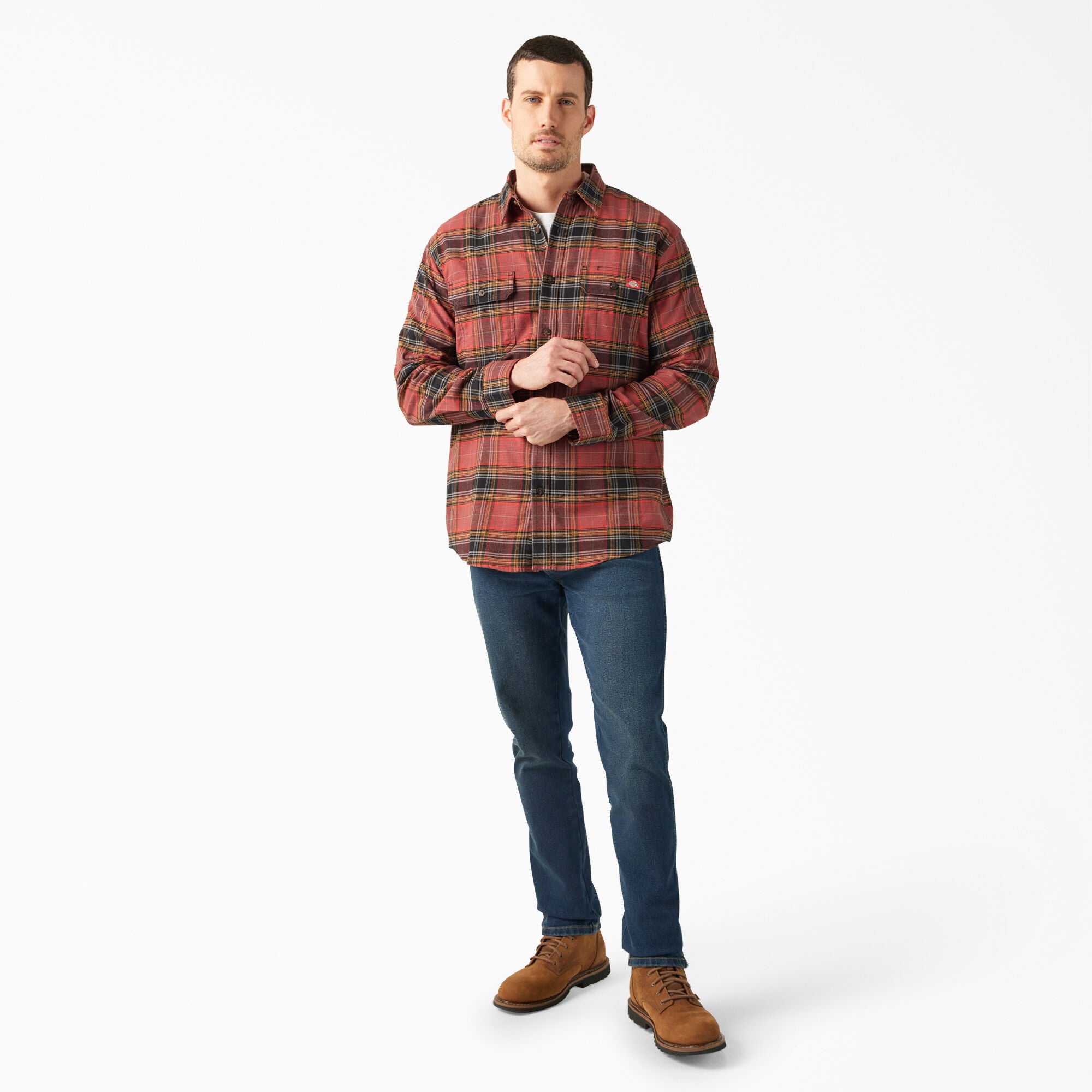 FLEX Long Sleeve Flannel Shirt - 图片 4