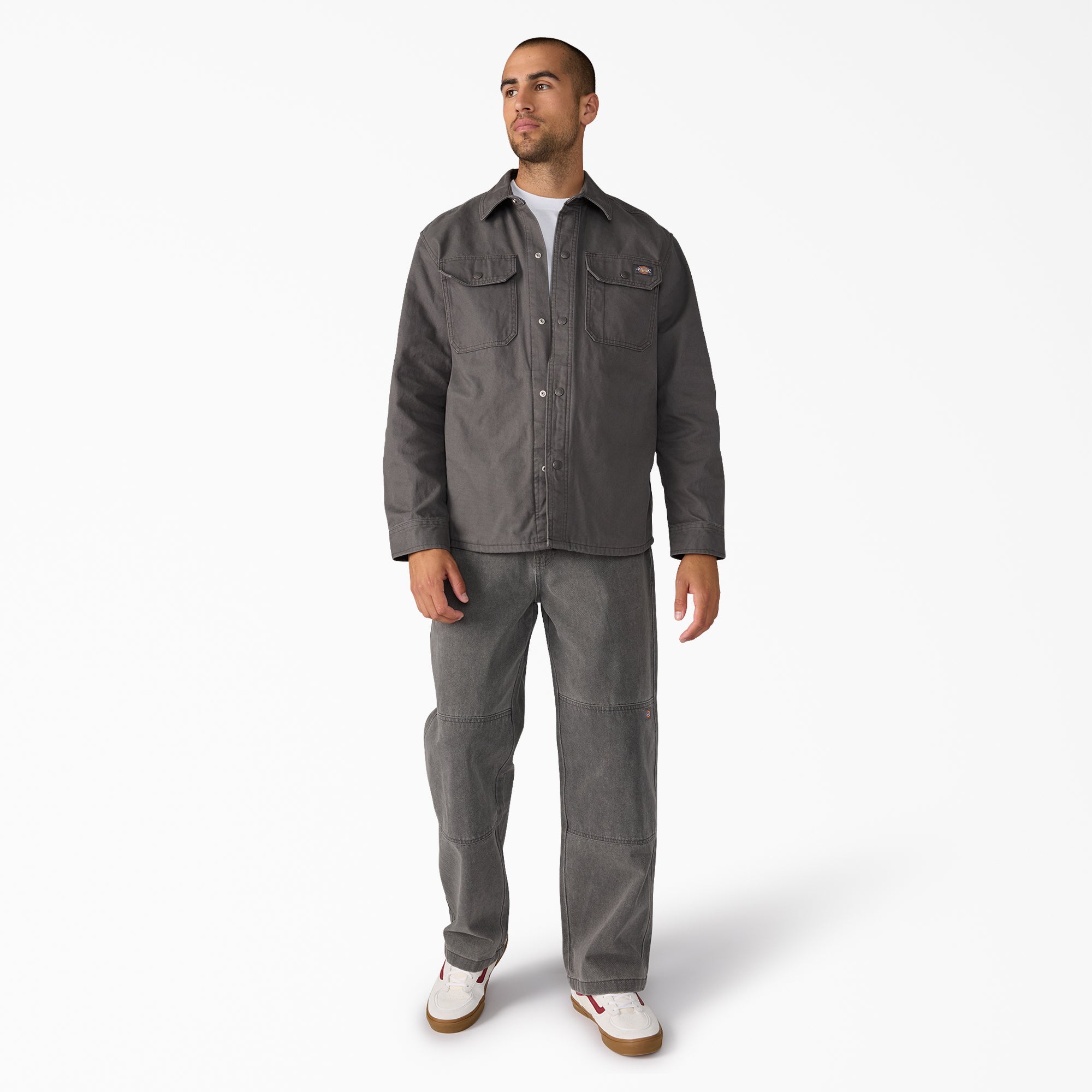 Relaxed Fit Double Knee Jeans - 图片 4