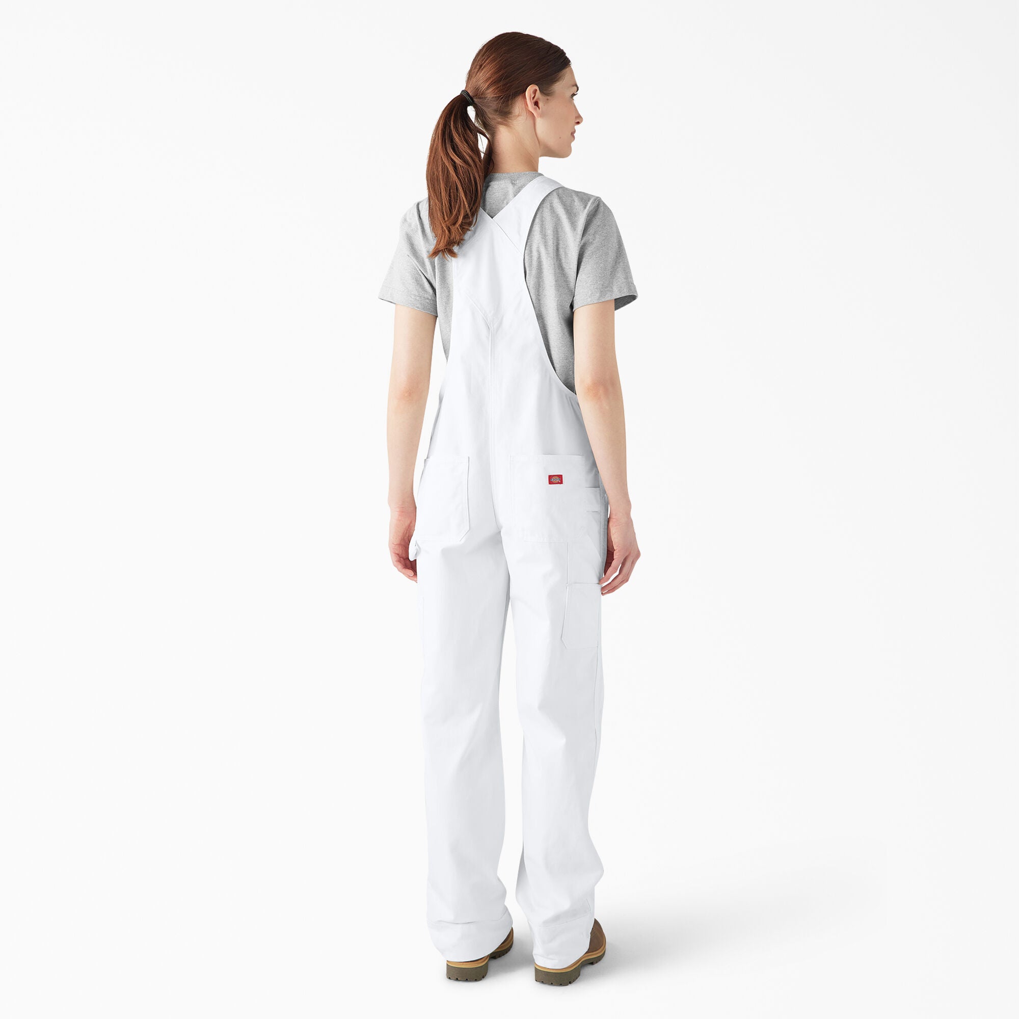 Women's Relaxed Fit Bib Overalls - 图片 2