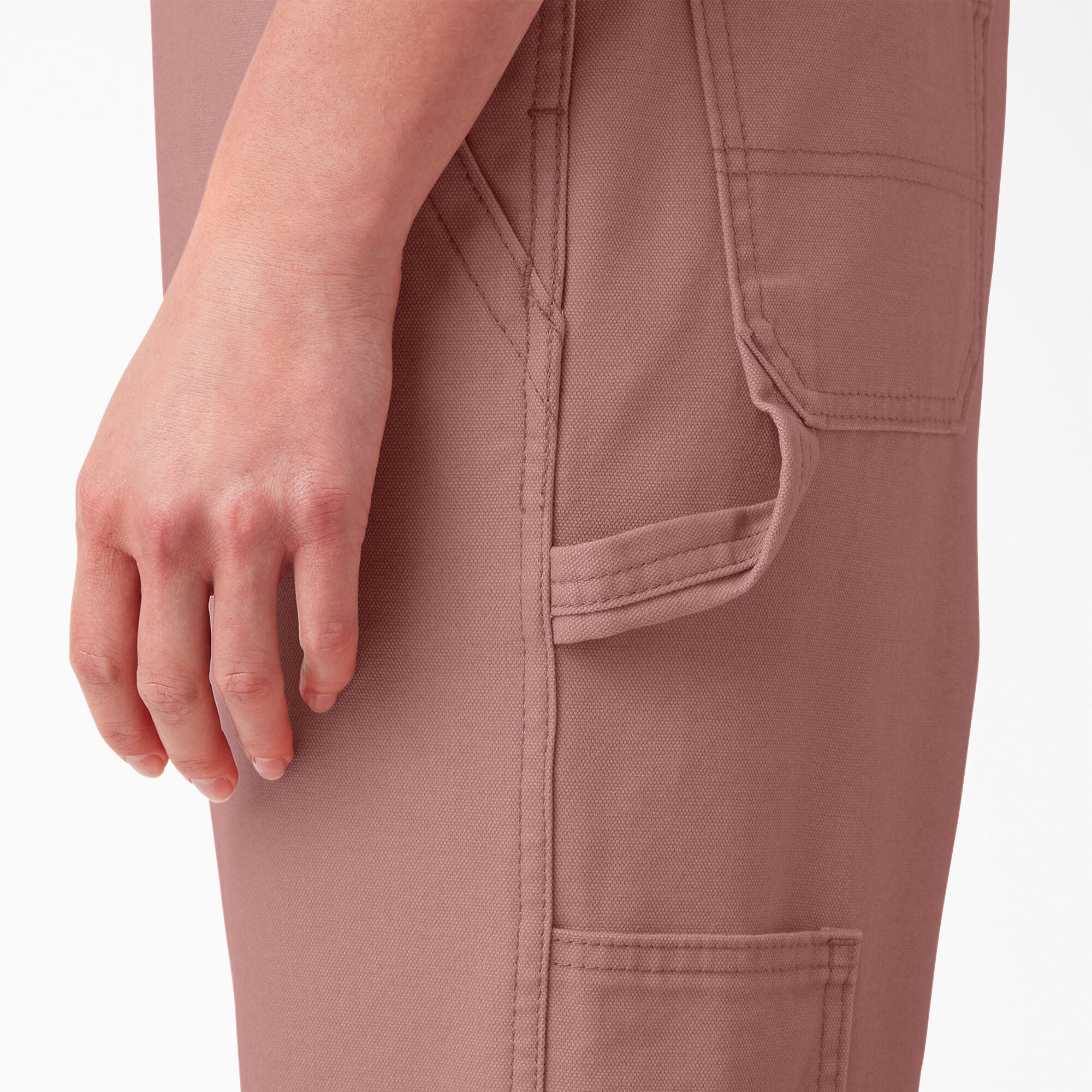 Women's Relaxed Fit Bib Overalls - 图片 4