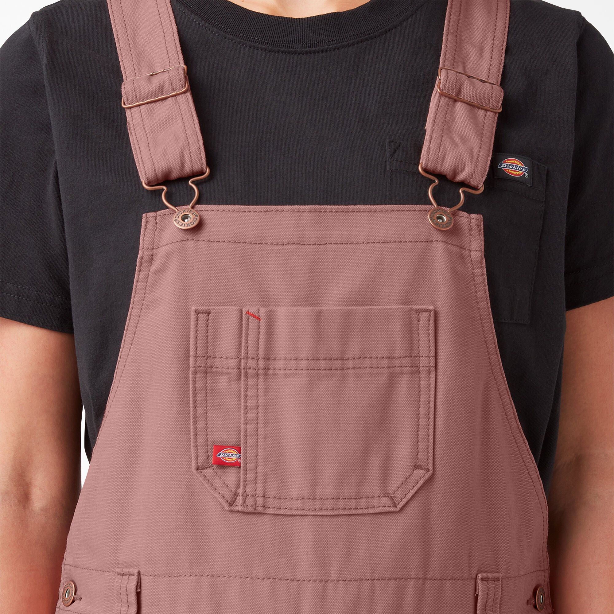 Women's Relaxed Fit Bib Overalls - 图片 5