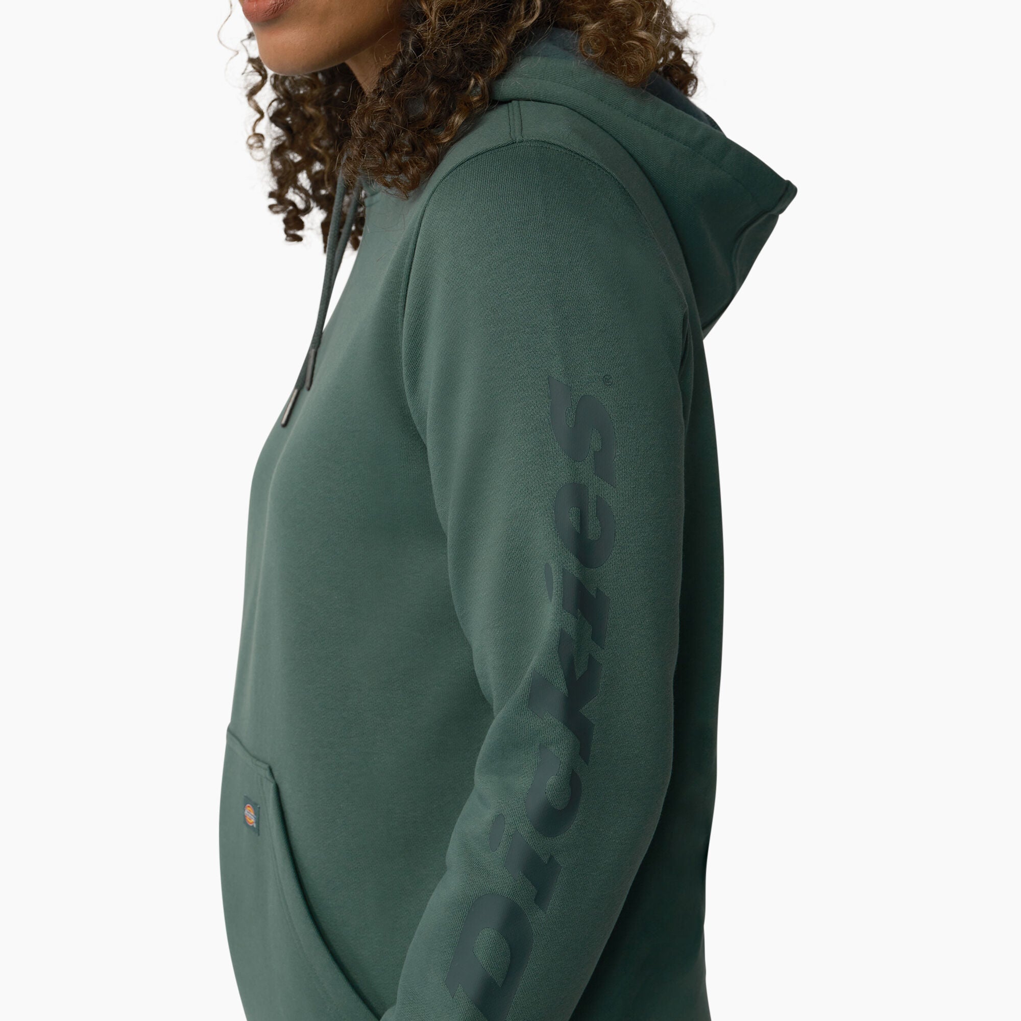 Women's Water Repellent Sleeve Logo Hoodie - 图片 5