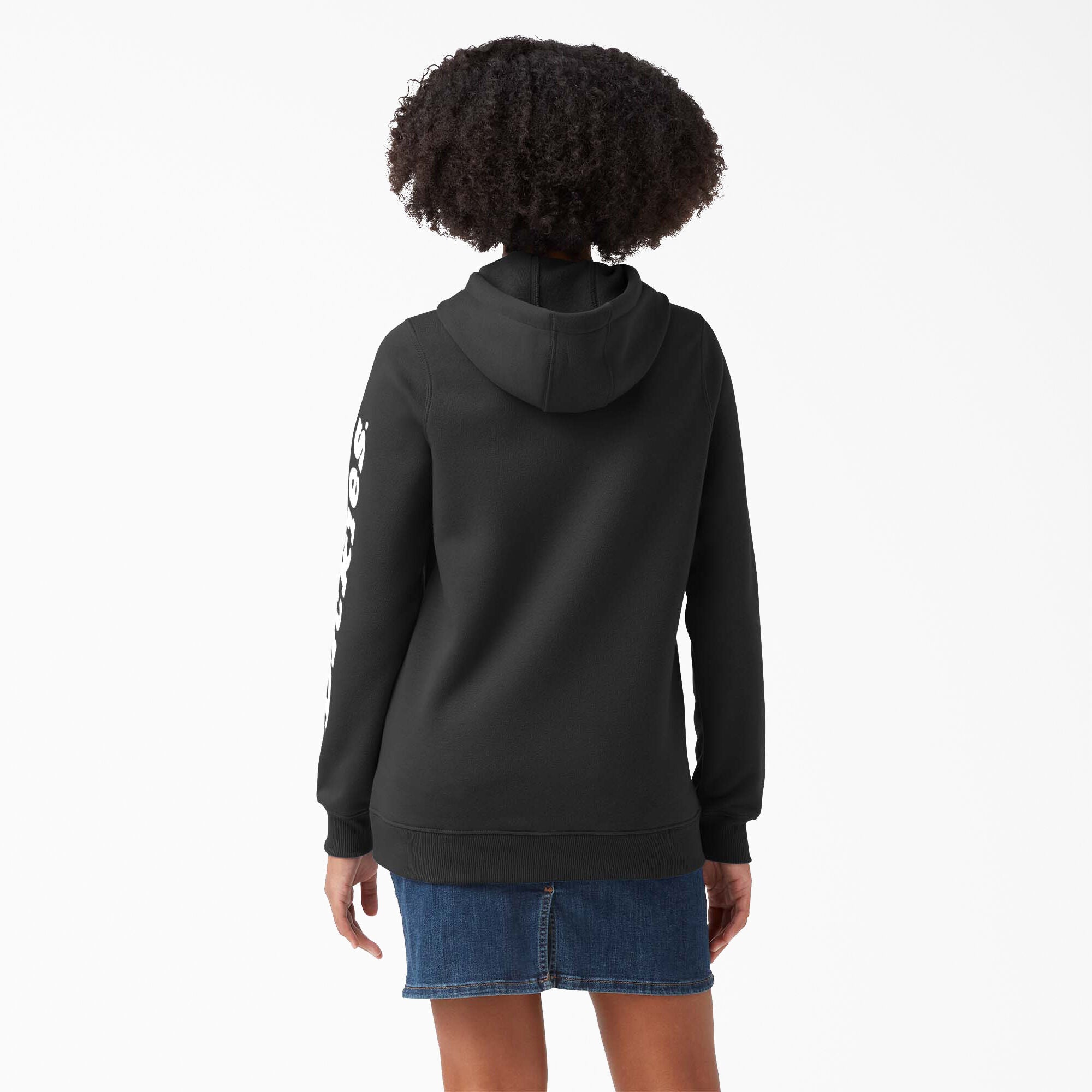 Women's Water Repellent Sleeve Logo Hoodie - 图片 2