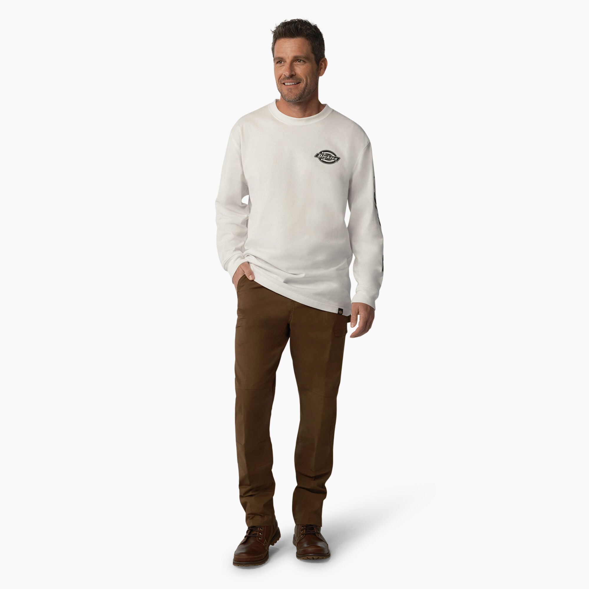 Long Sleeve Heavyweight Logo T-Shirt - 图片 4