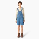 Women's Relaxed Fit Bib Shortalls. 7