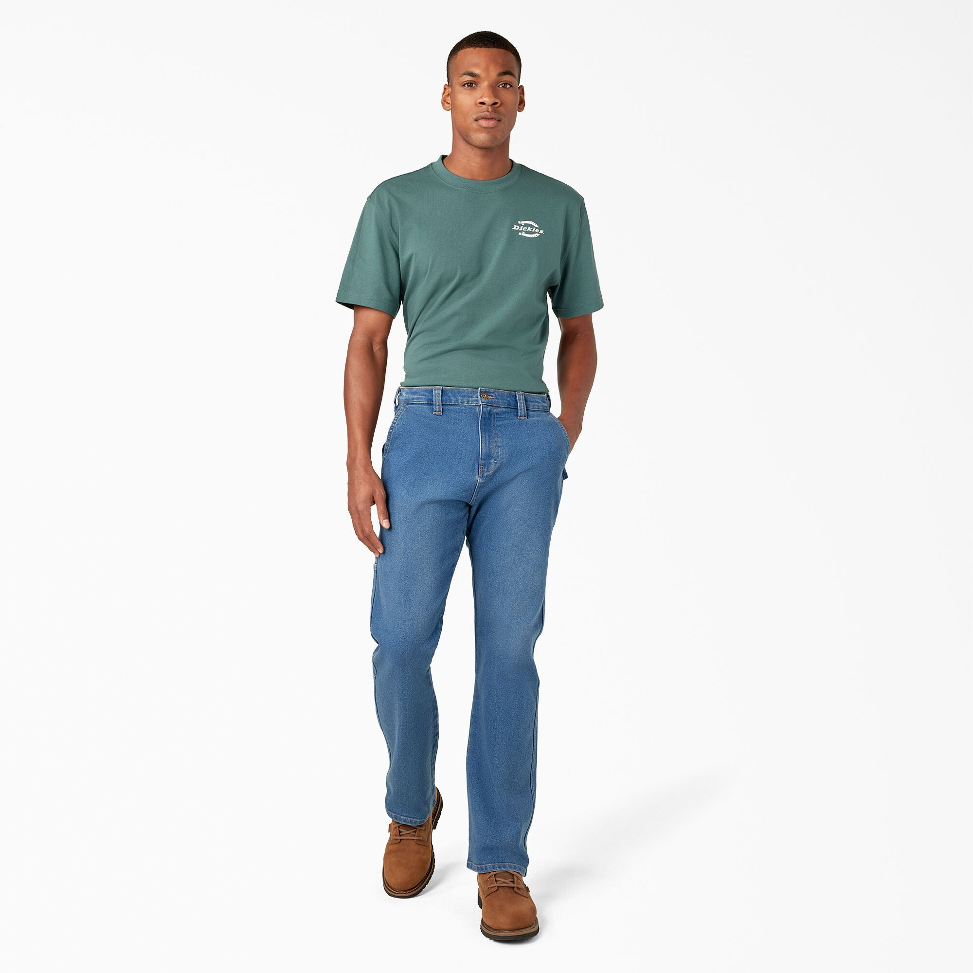 FLEX Regular Fit Carpenter Utility Jeans - 图片 4