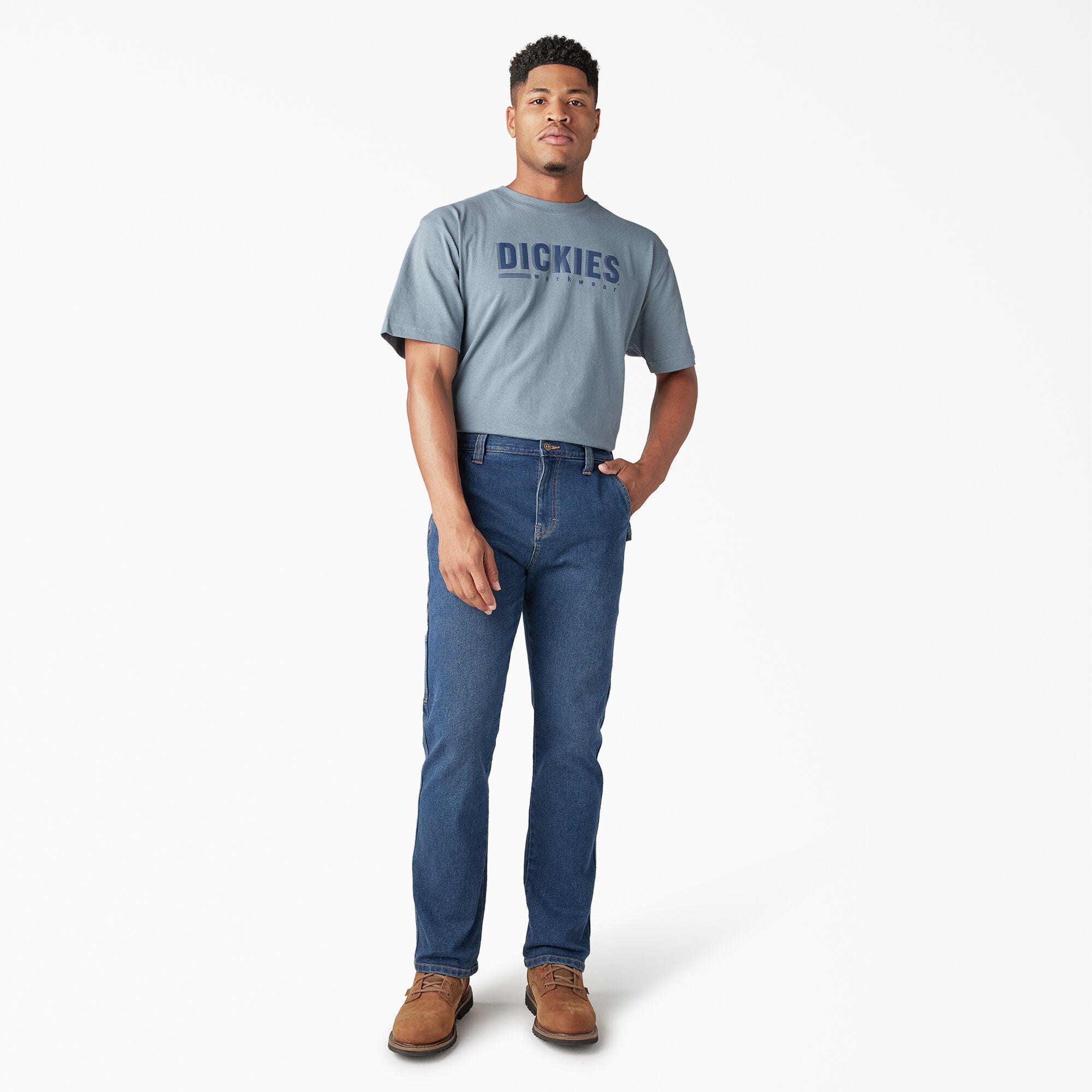 FLEX Regular Fit Carpenter Utility Jeans - 图片 5
