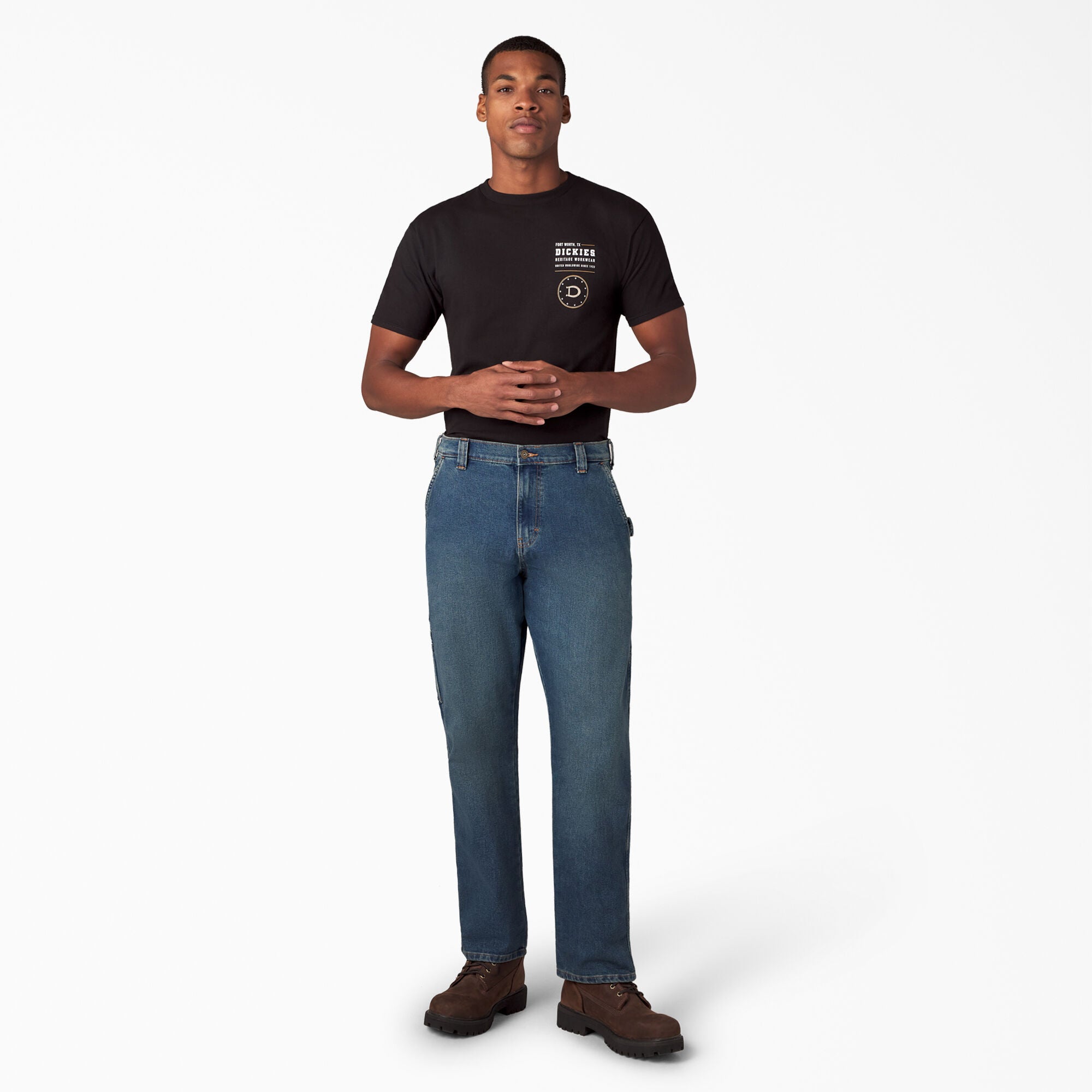 FLEX Regular Fit Carpenter Utility Jeans - 图片 5