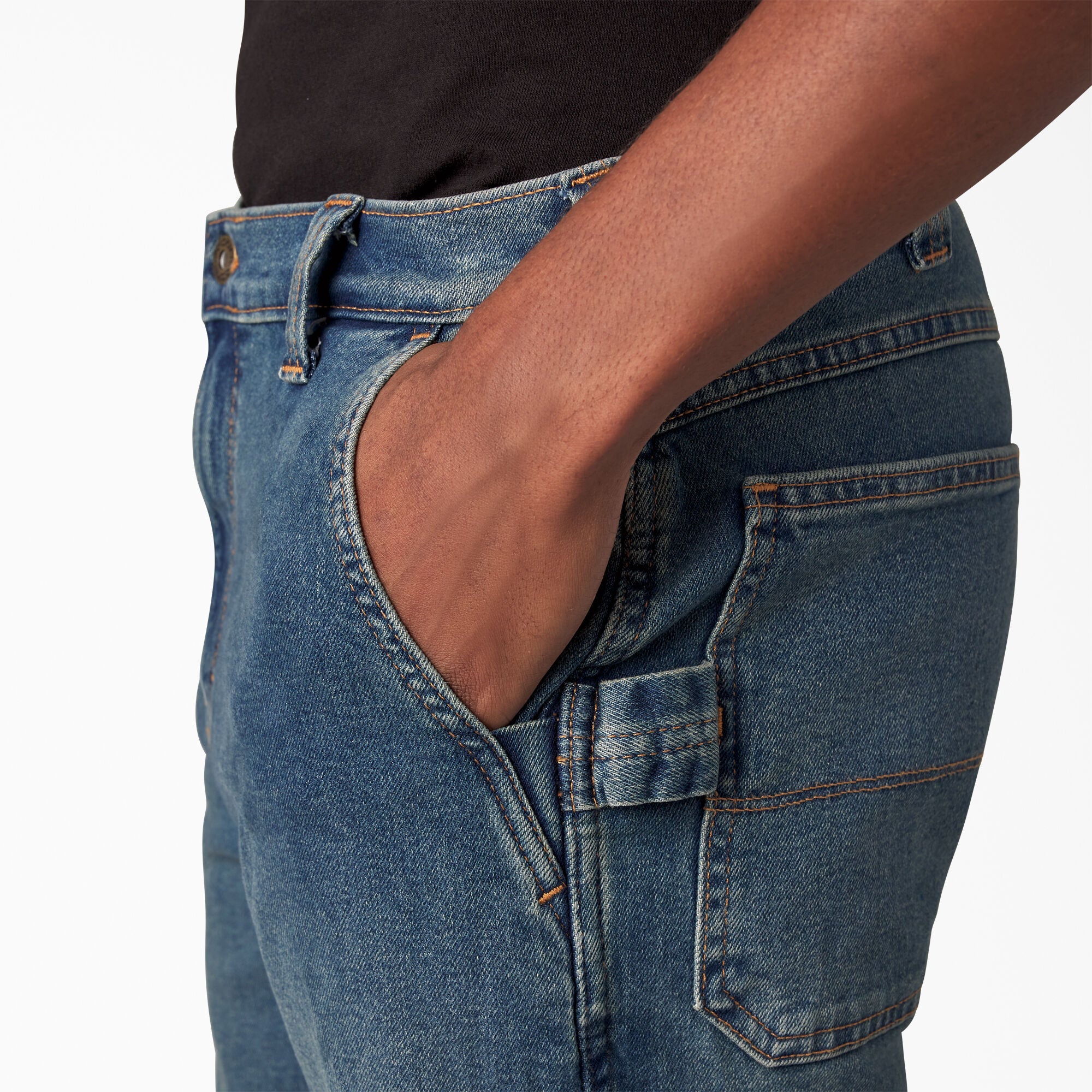 FLEX Regular Fit Carpenter Utility Jeans - 图片 8