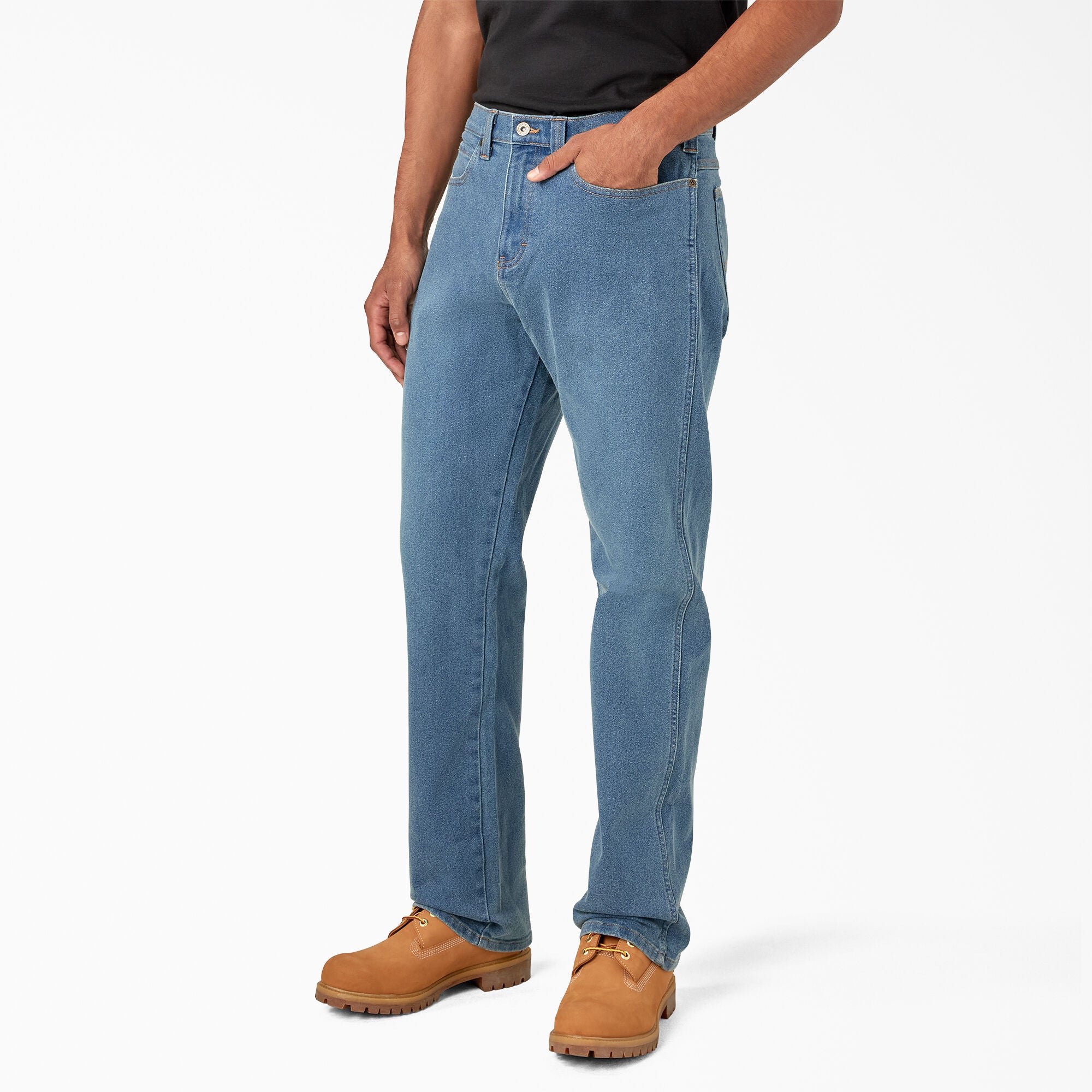 FLEX Regular Fit 5-Pocket Jeans - 图片 3