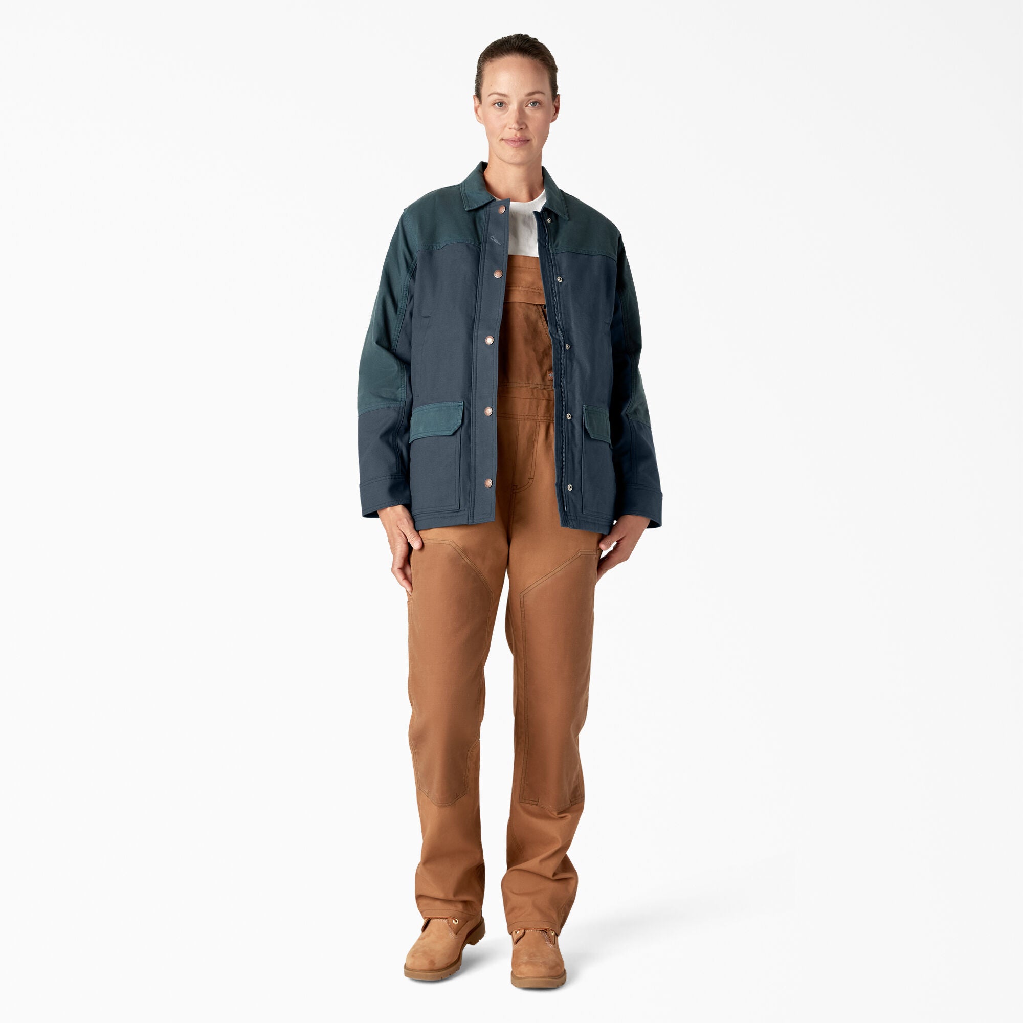 Women's Waxed Canvas Chore Coat - 图片 4