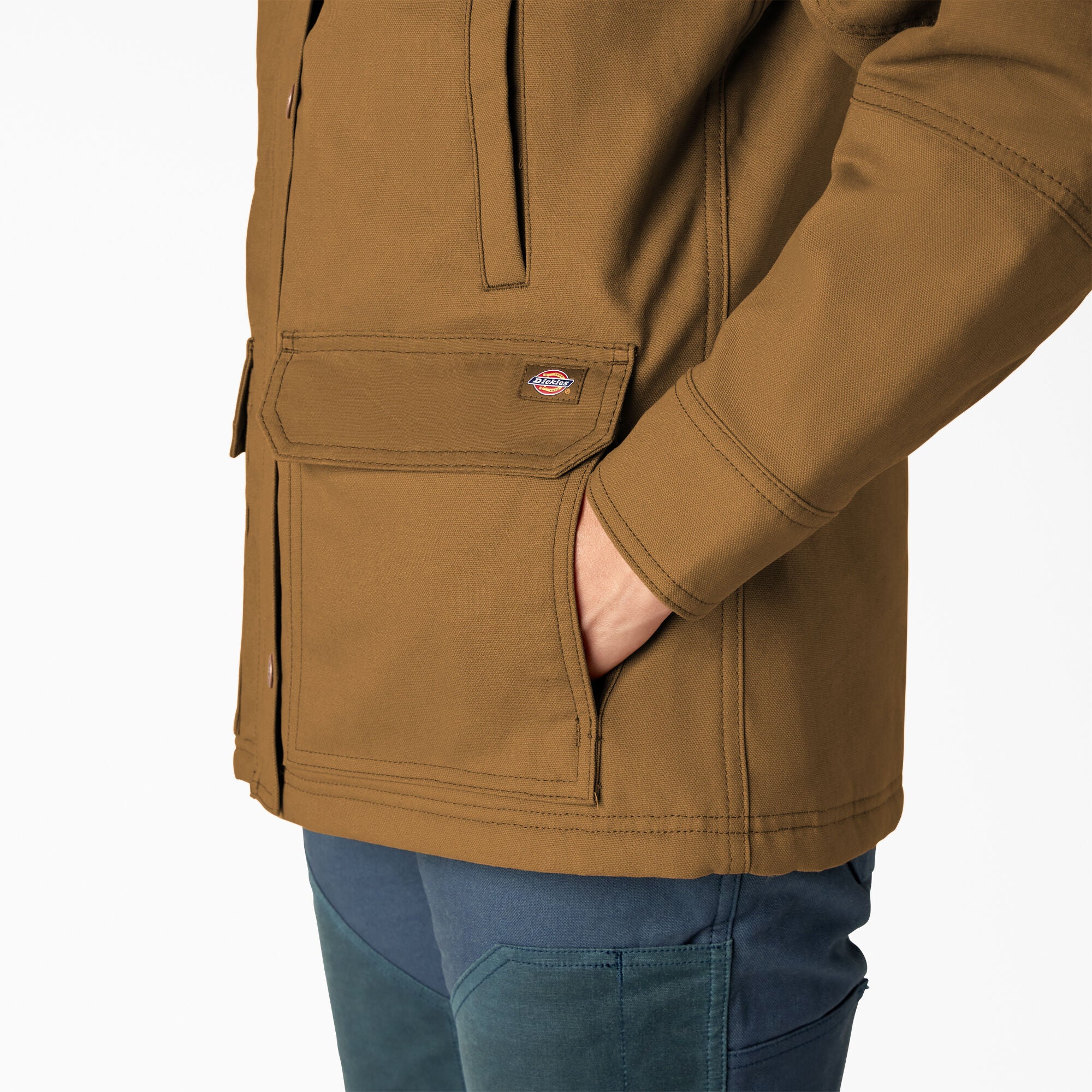 Women's Waxed Canvas Chore Coat - 图片 5