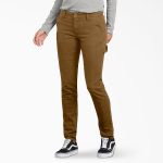 Women's FLEX Slim Fit Duck Carpenter Pants