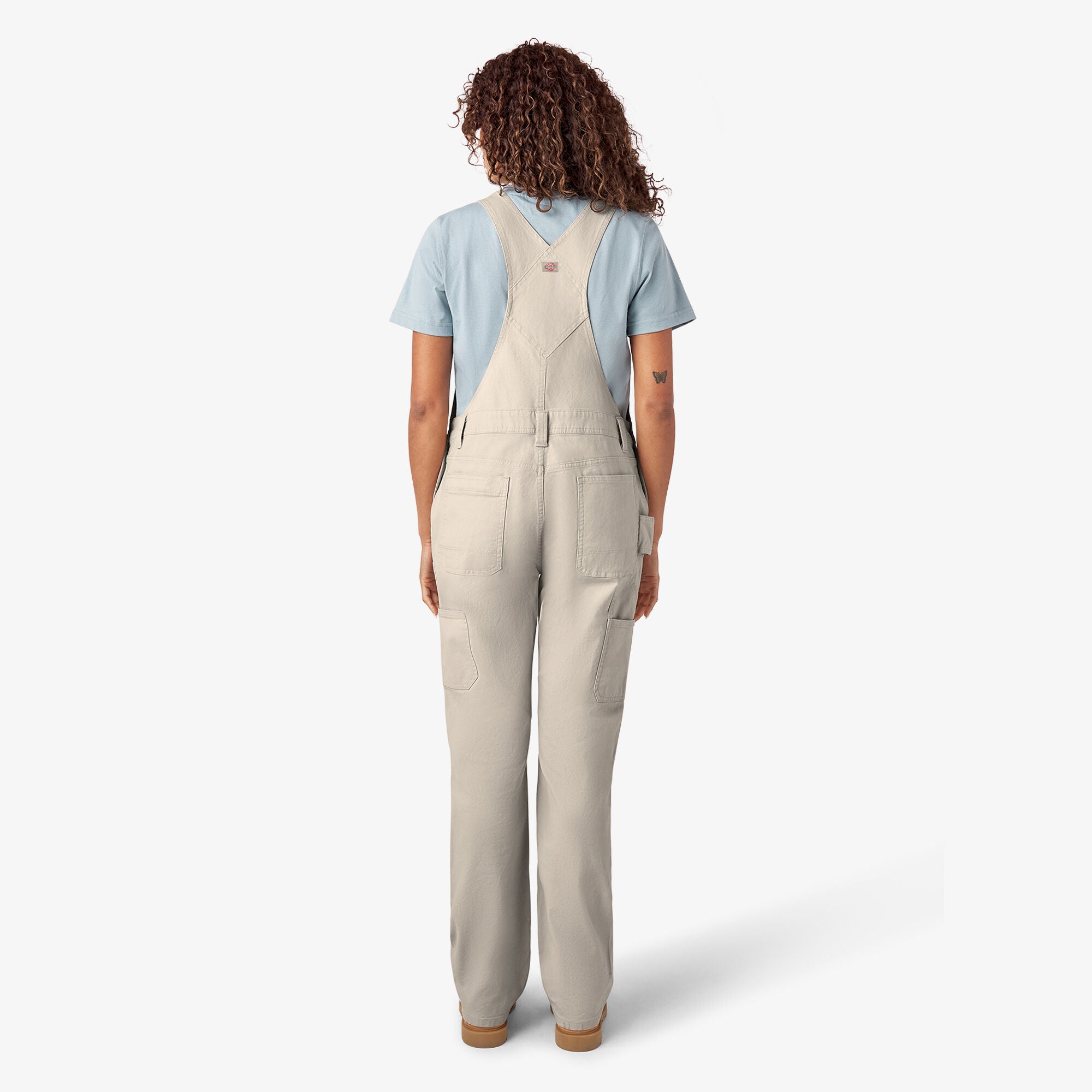 Women's Double Front Bib Overalls - 图片 2