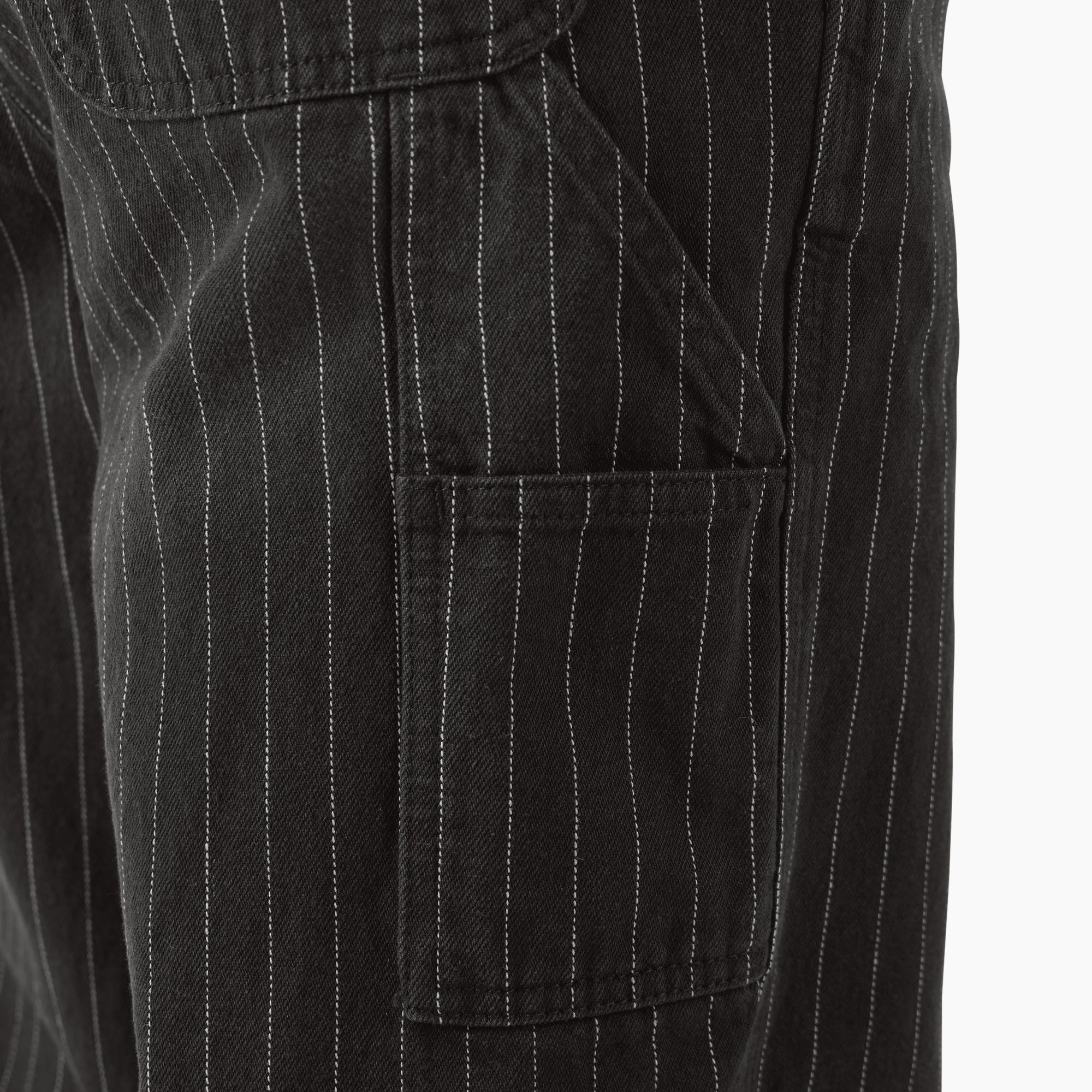 Women's Pinstripe Service Bib Overalls - 图片 8