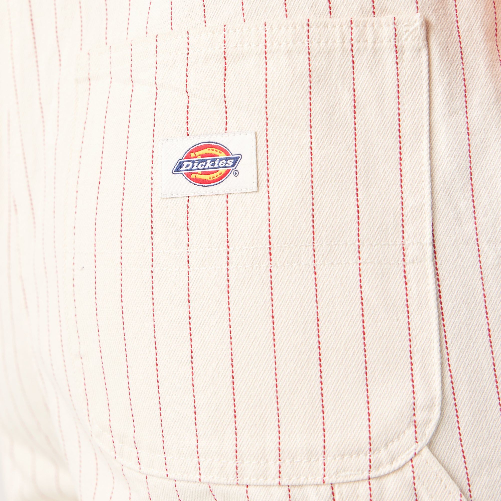 Women's Pinstripe Service Bib Overalls - 图片 11