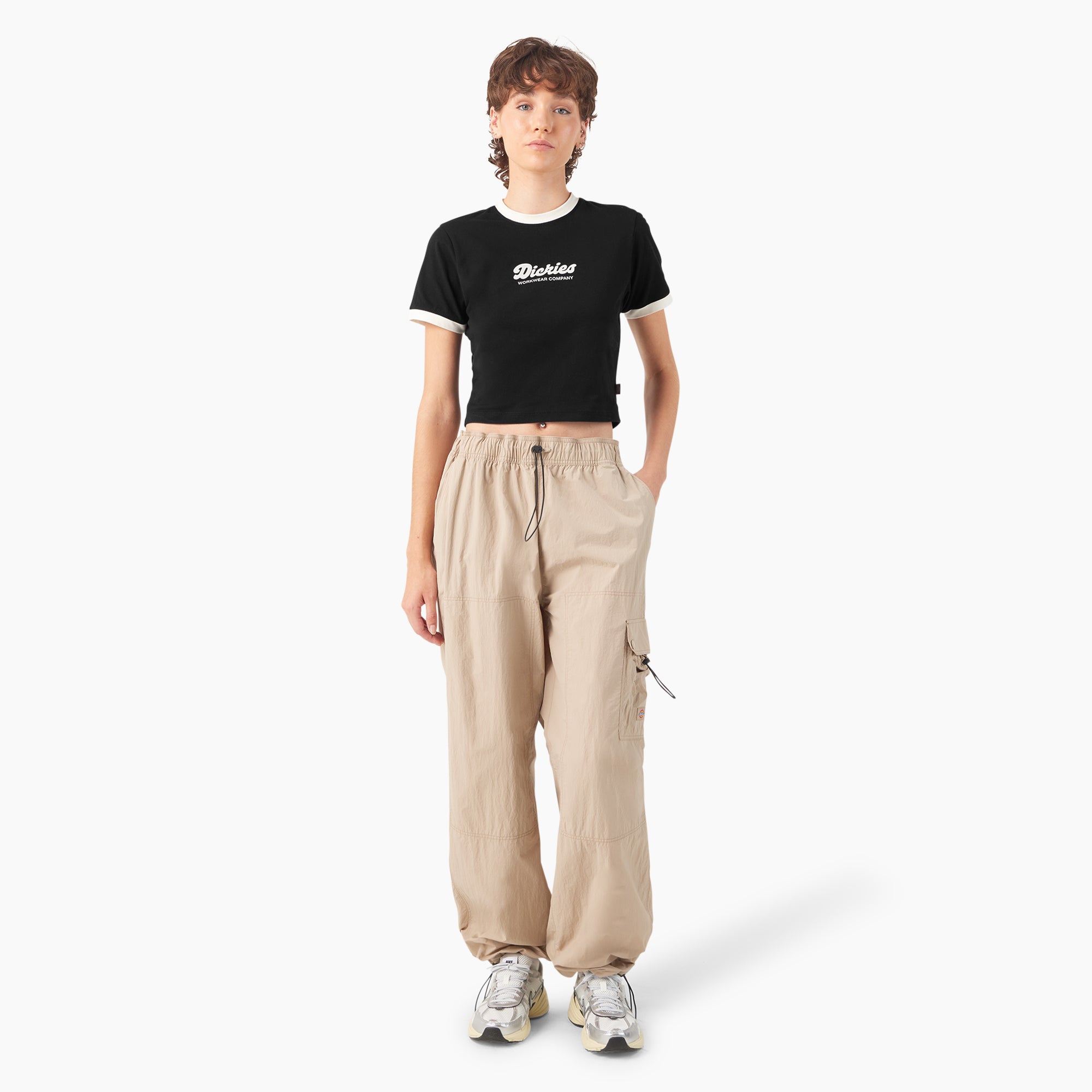 Women's Lewistown Cropped Ringer T-Shirt - 图片 4