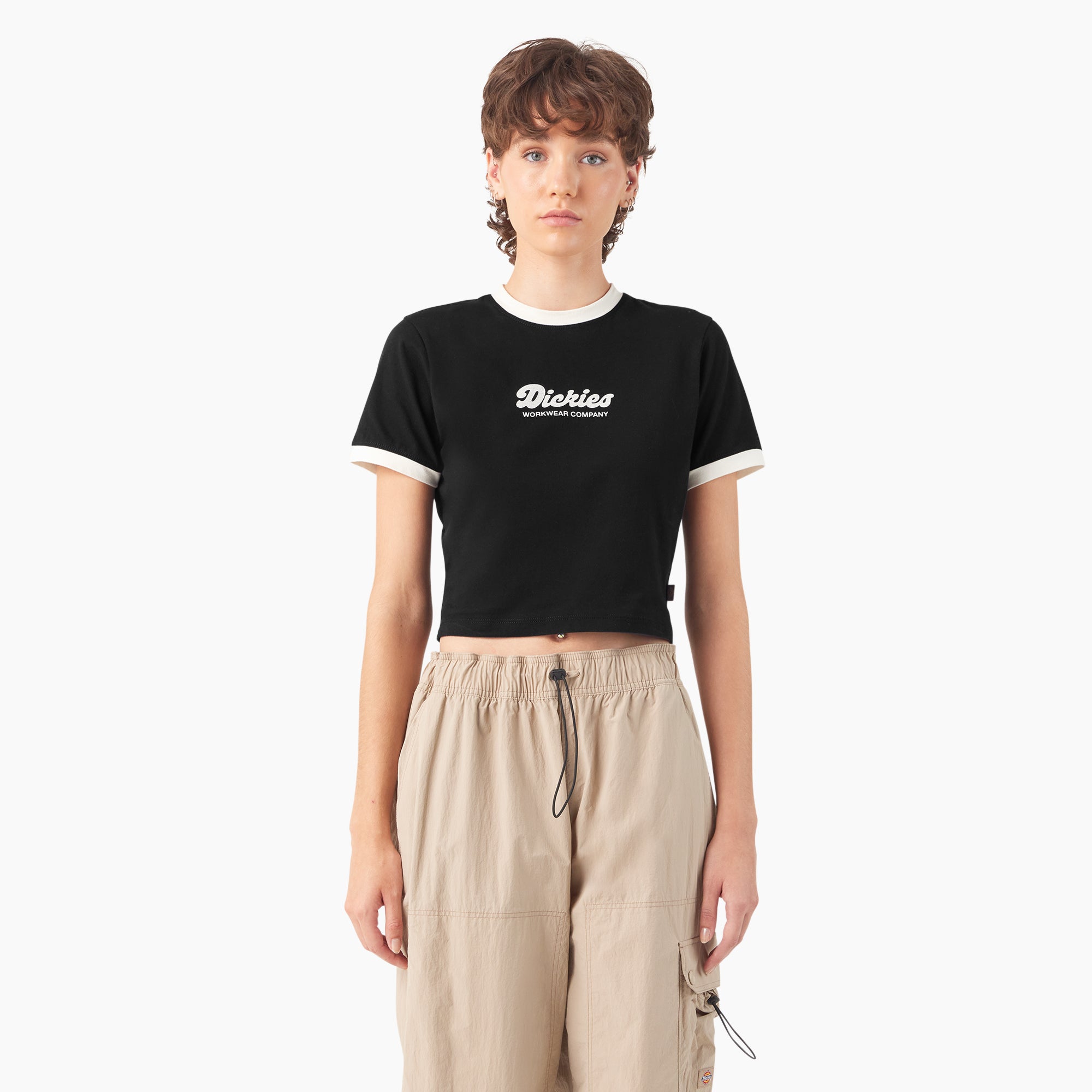 Women's Lewistown Cropped Ringer T-Shirt