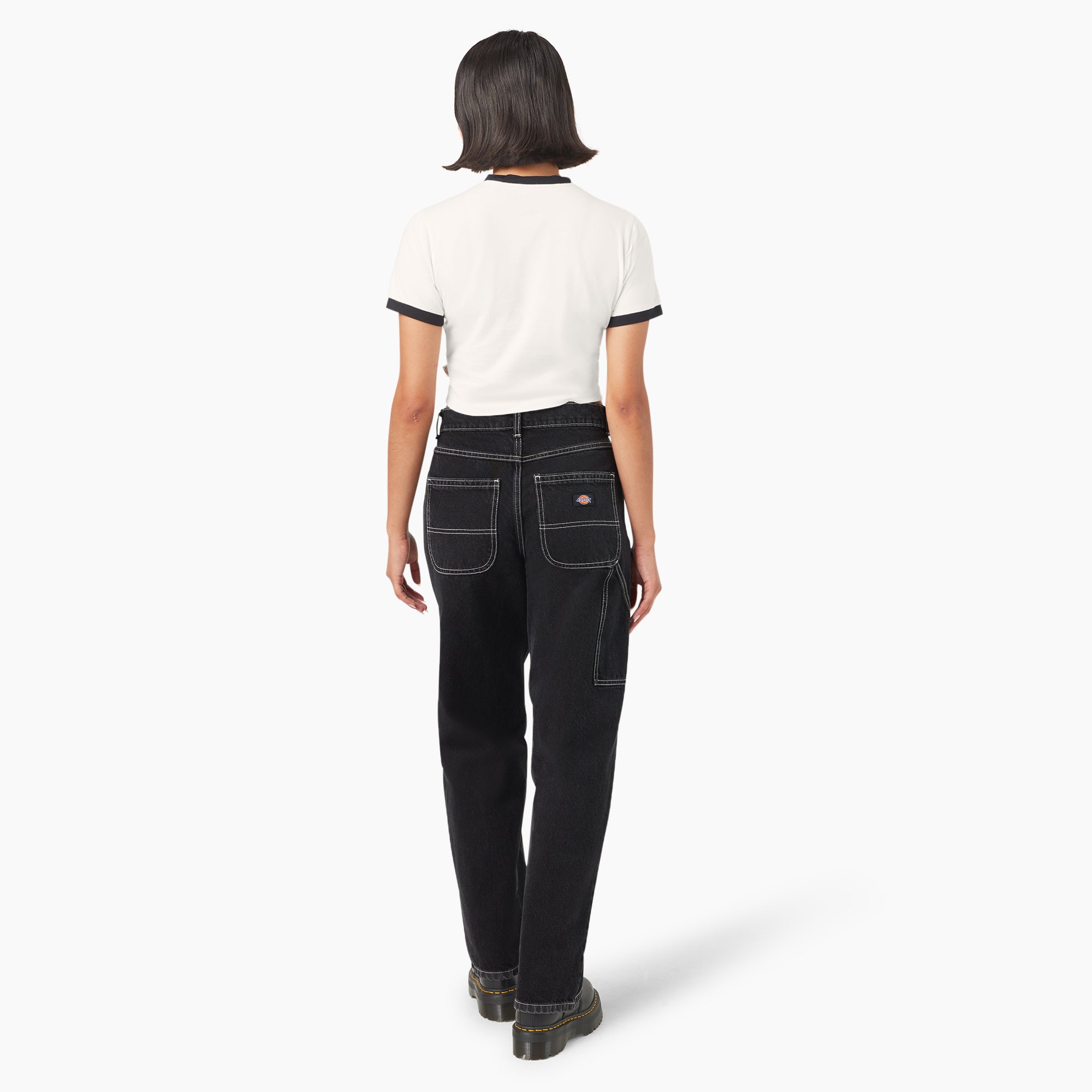 Women's Lewistown Cropped Ringer T-Shirt - 图片 5