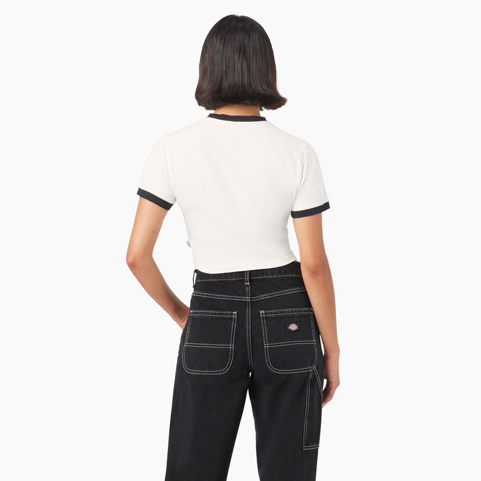 Women's Lewistown Cropped Ringer T-Shirt - 图片 2
