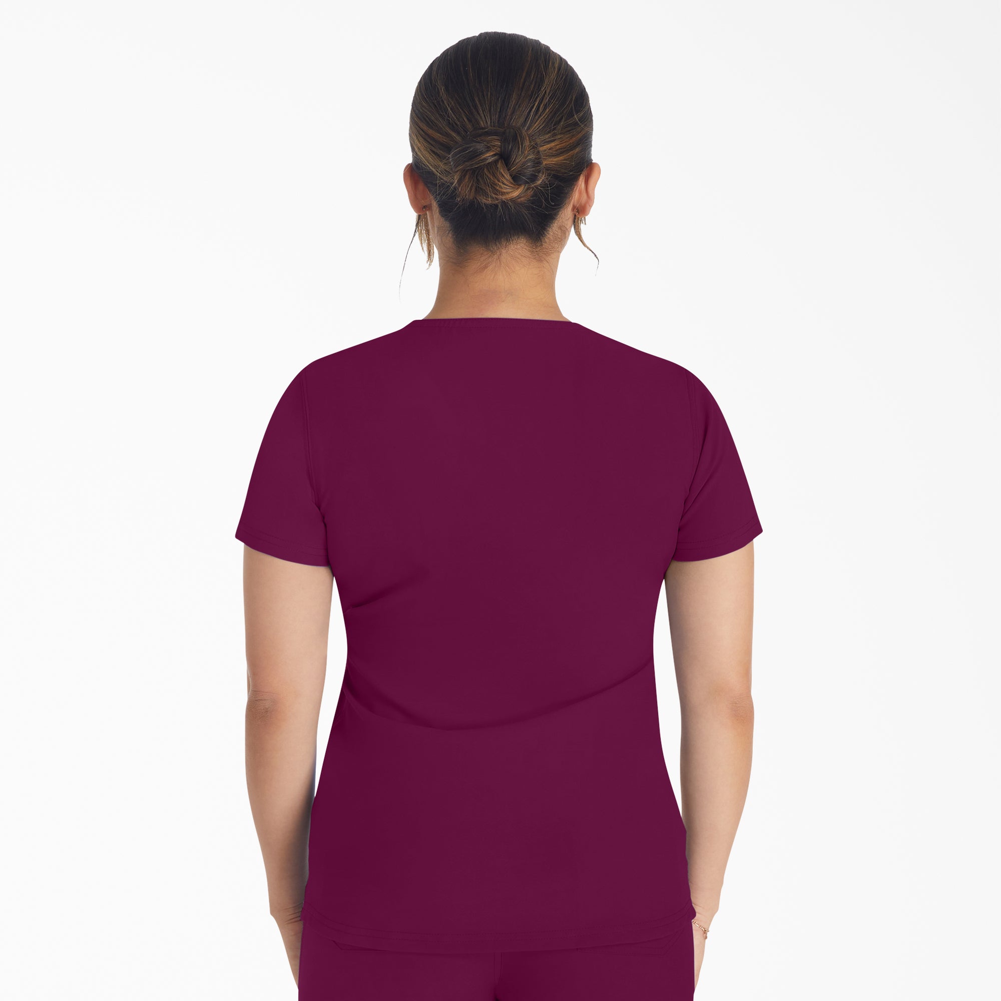 Women's EDS NXT Henley Scrub Top - 图片 2