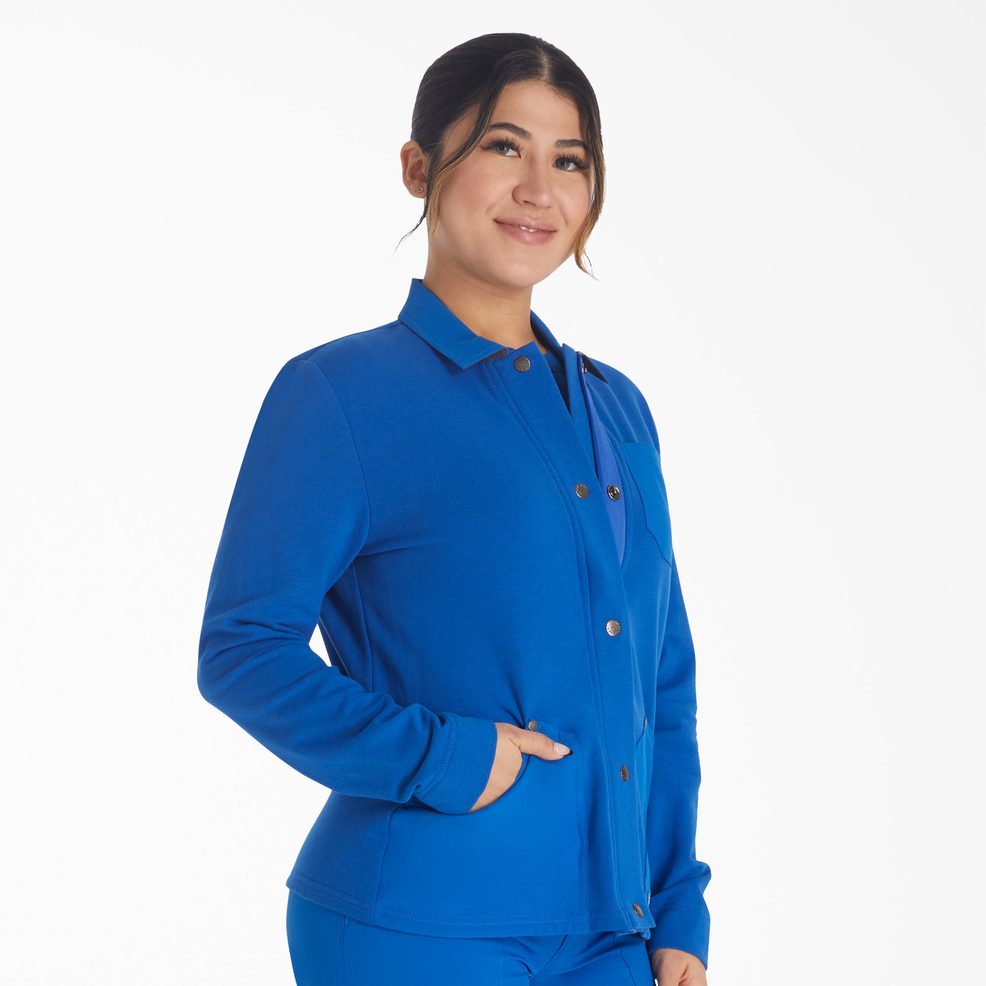 Women's EDS NXT Zip Front Scrub Jacket - 图片 4