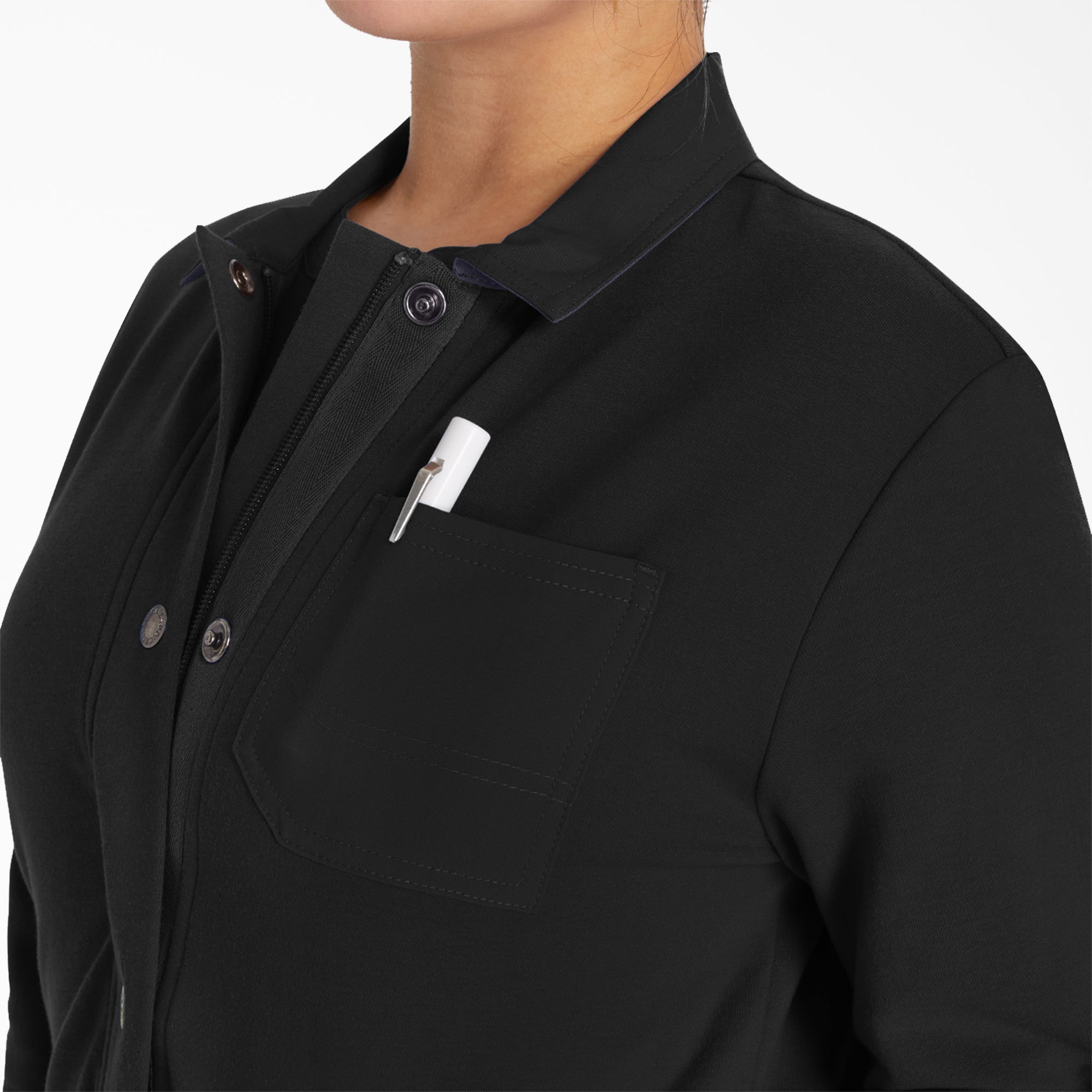 Women's EDS NXT Zip Front Scrub Jacket - 图片 5