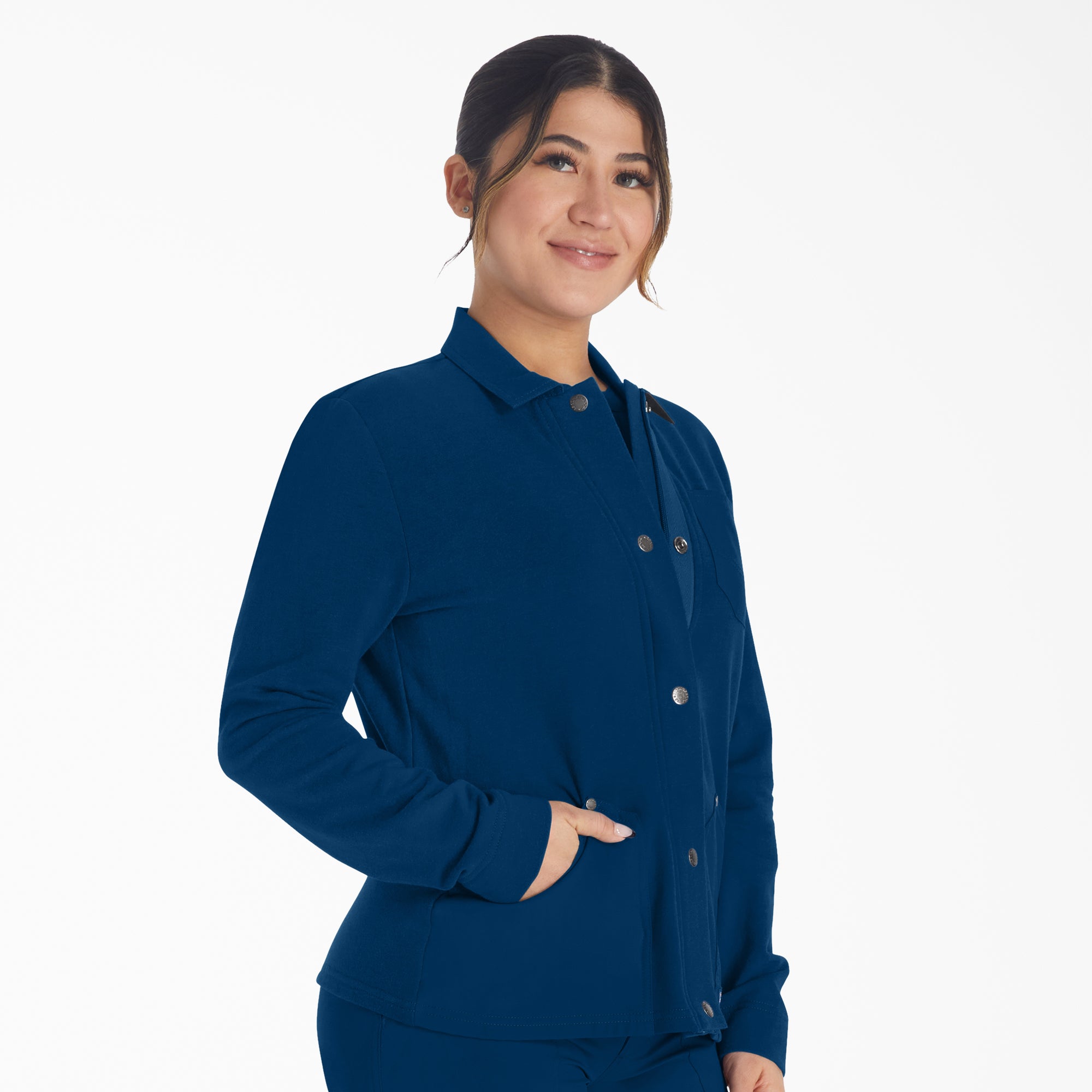Women's EDS NXT Zip Front Scrub Jacket - 图片 4