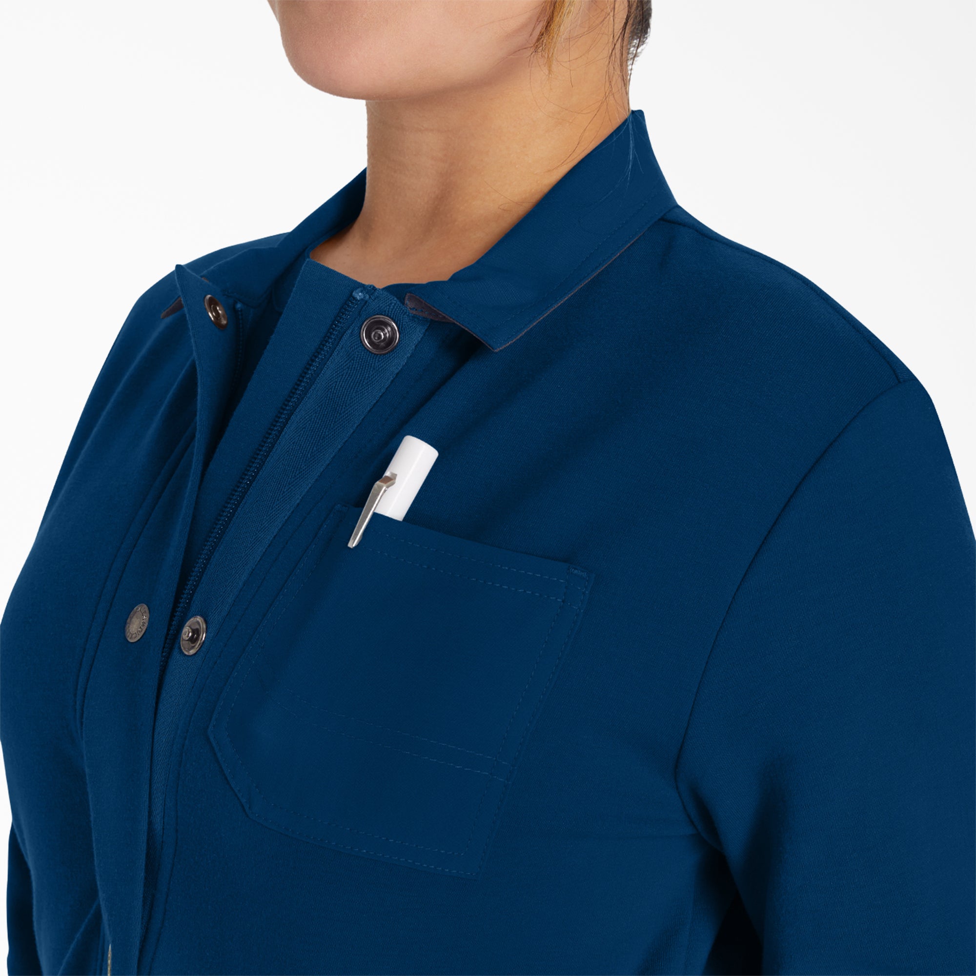 Women's EDS NXT Zip Front Scrub Jacket - 图片 5