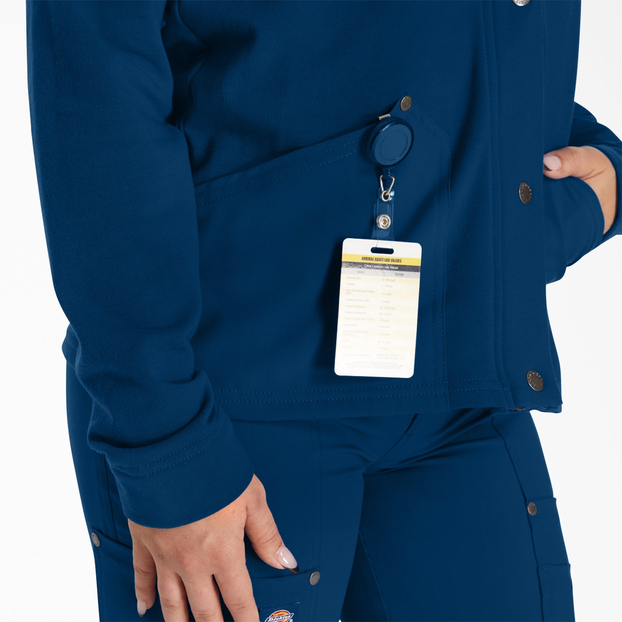 Women's EDS NXT Zip Front Scrub Jacket - 图片 6