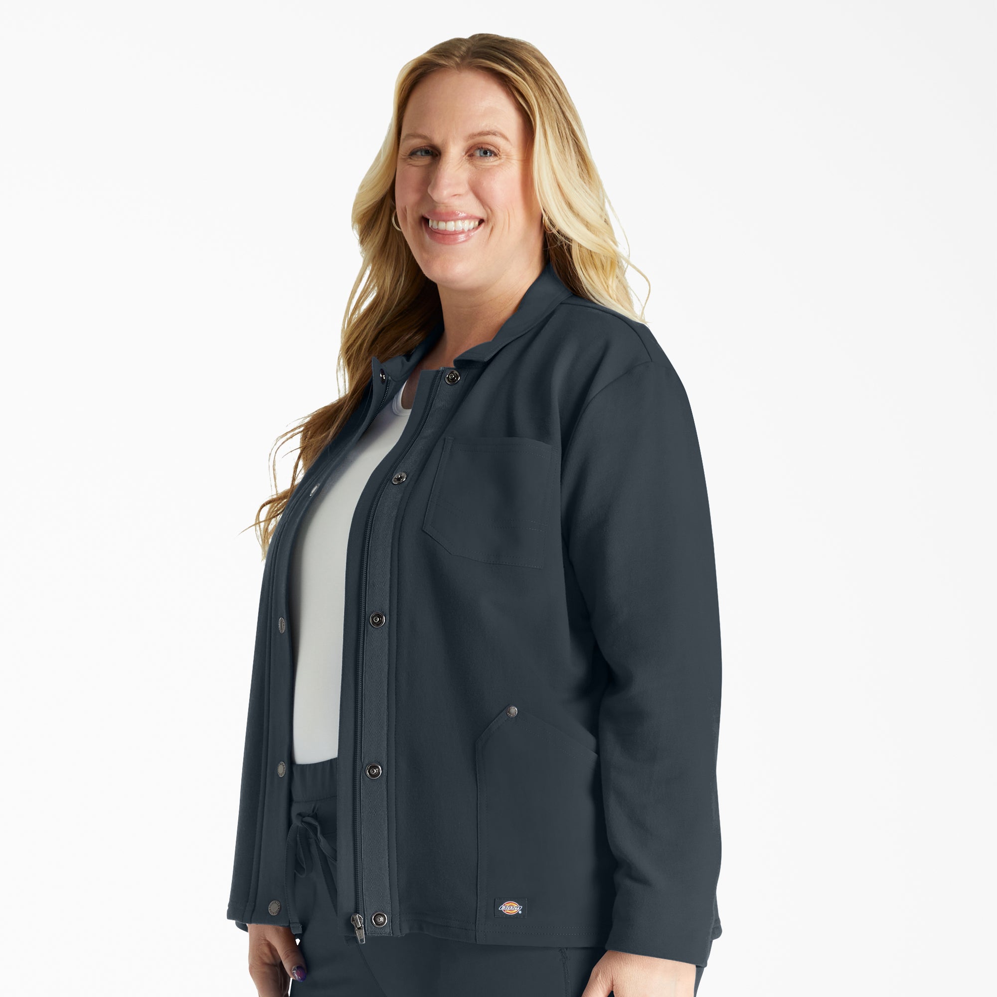 Women's EDS NXT Zip Front Scrub Jacket - 图片 4