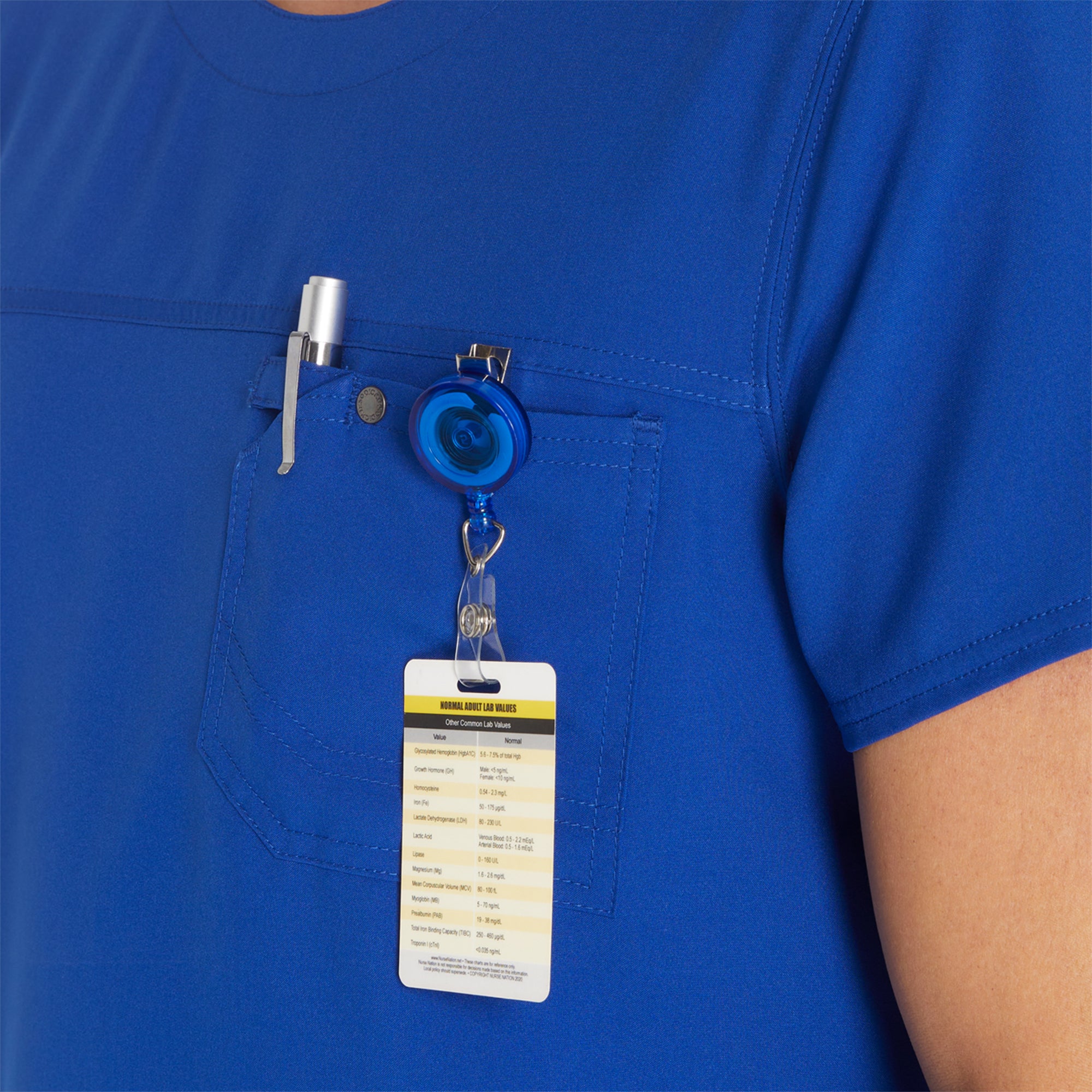 Men's EDS NXT Round Neck Scrub Top - 图片 7