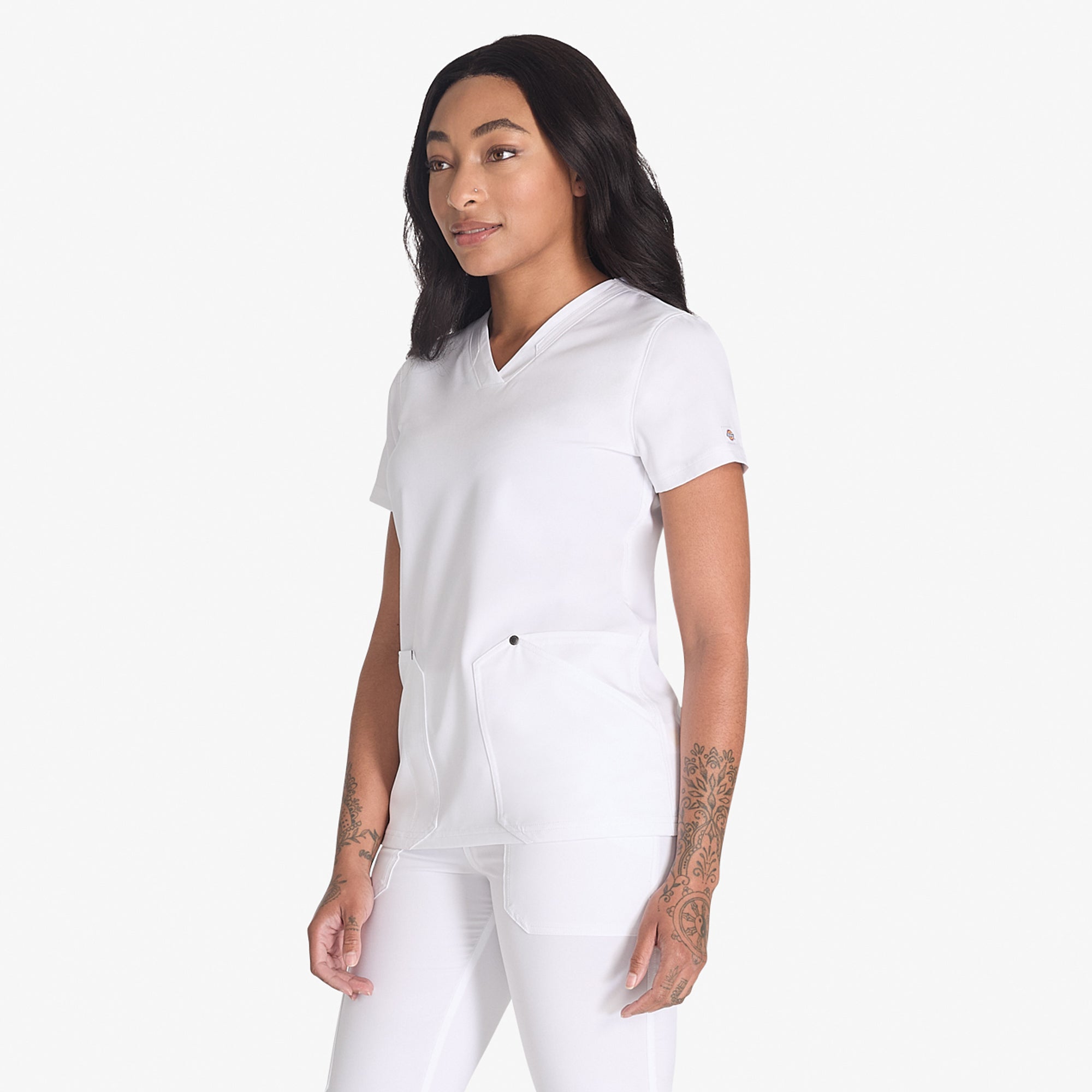 Women's EDS NXT V-Neck Scrub Top - 图片 3