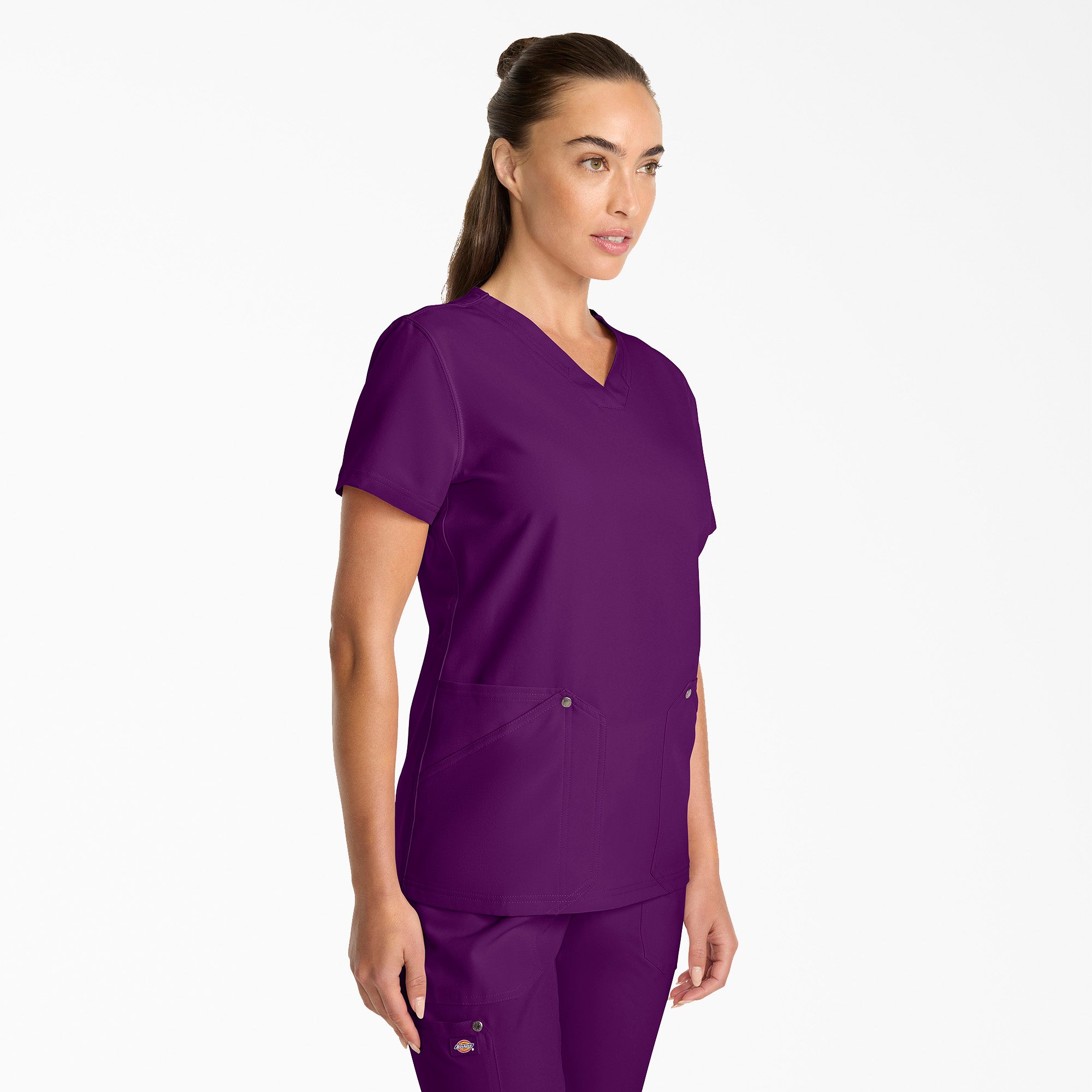 Women's EDS NXT V-Neck Scrub Top - 图片 4