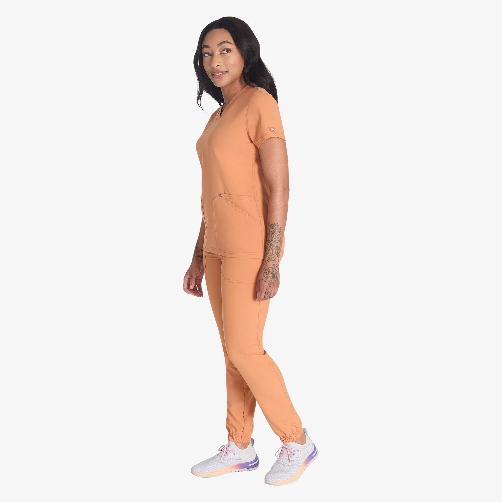 Women's EDS NXT V-Neck Scrub Top - 图片 5