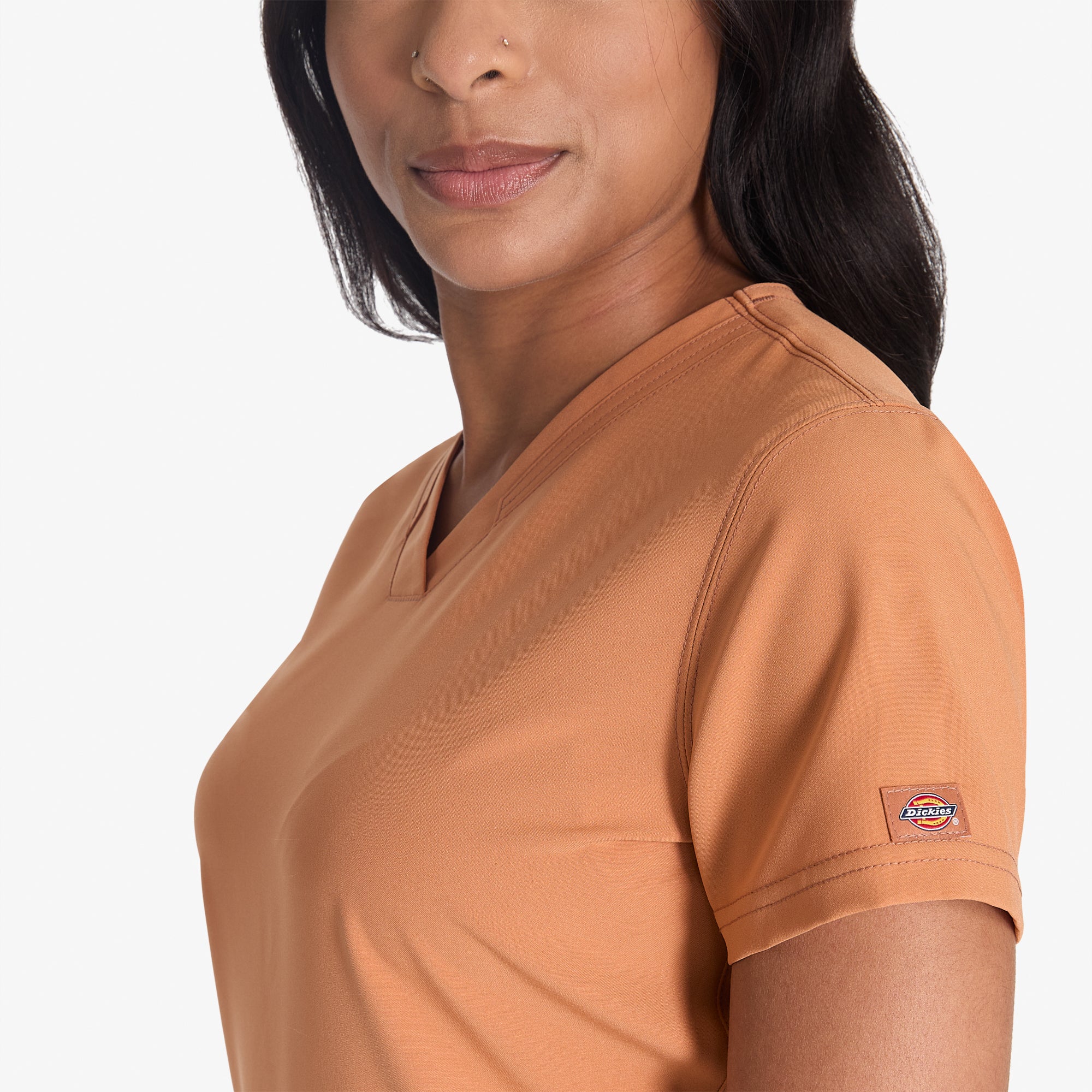 Women's EDS NXT V-Neck Scrub Top - 图片 8