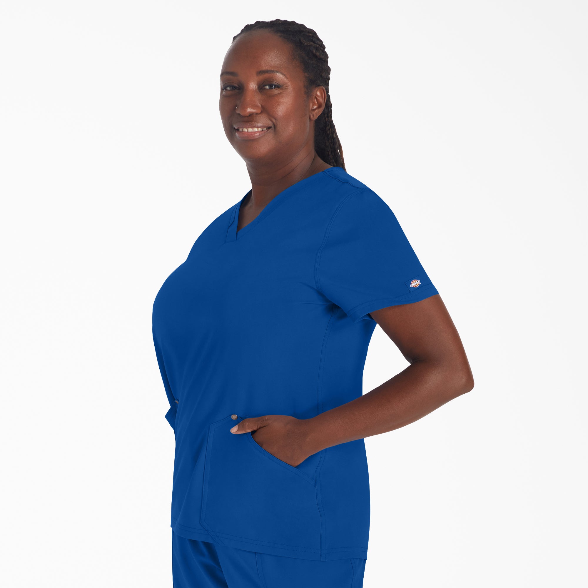 Women's EDS NXT V-Neck Scrub Top - 图片 3