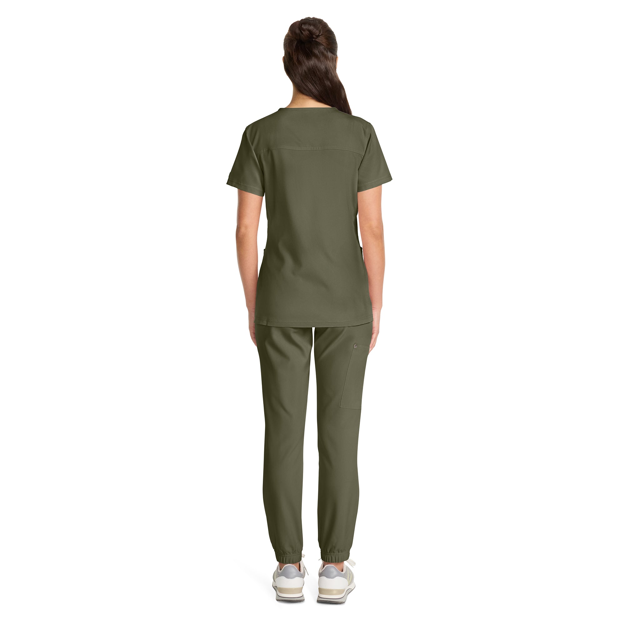 Women's EDS NXT V-Neck Scrub Top - 图片 6