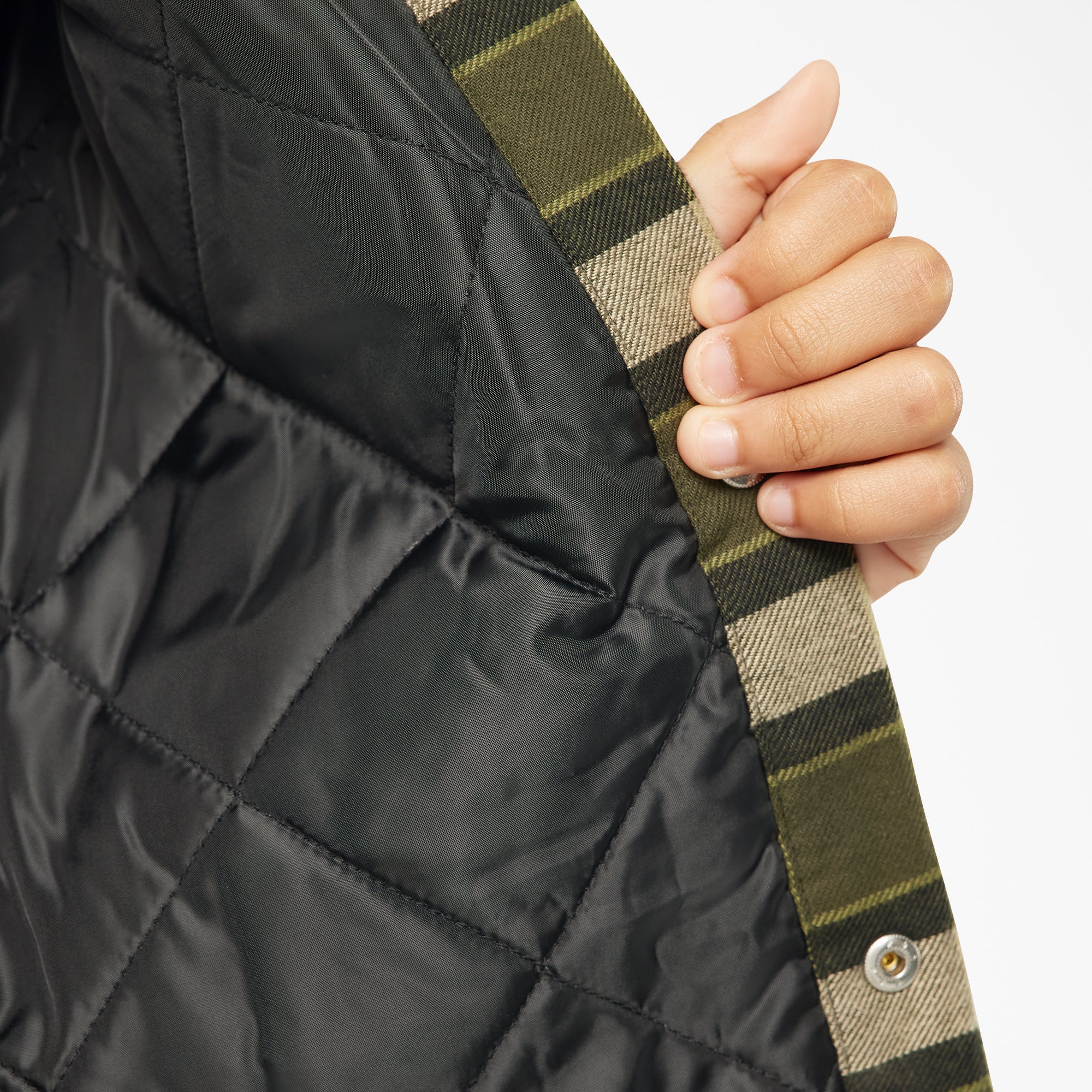 Boys' Flannel Shirt Jacket - 图片 8