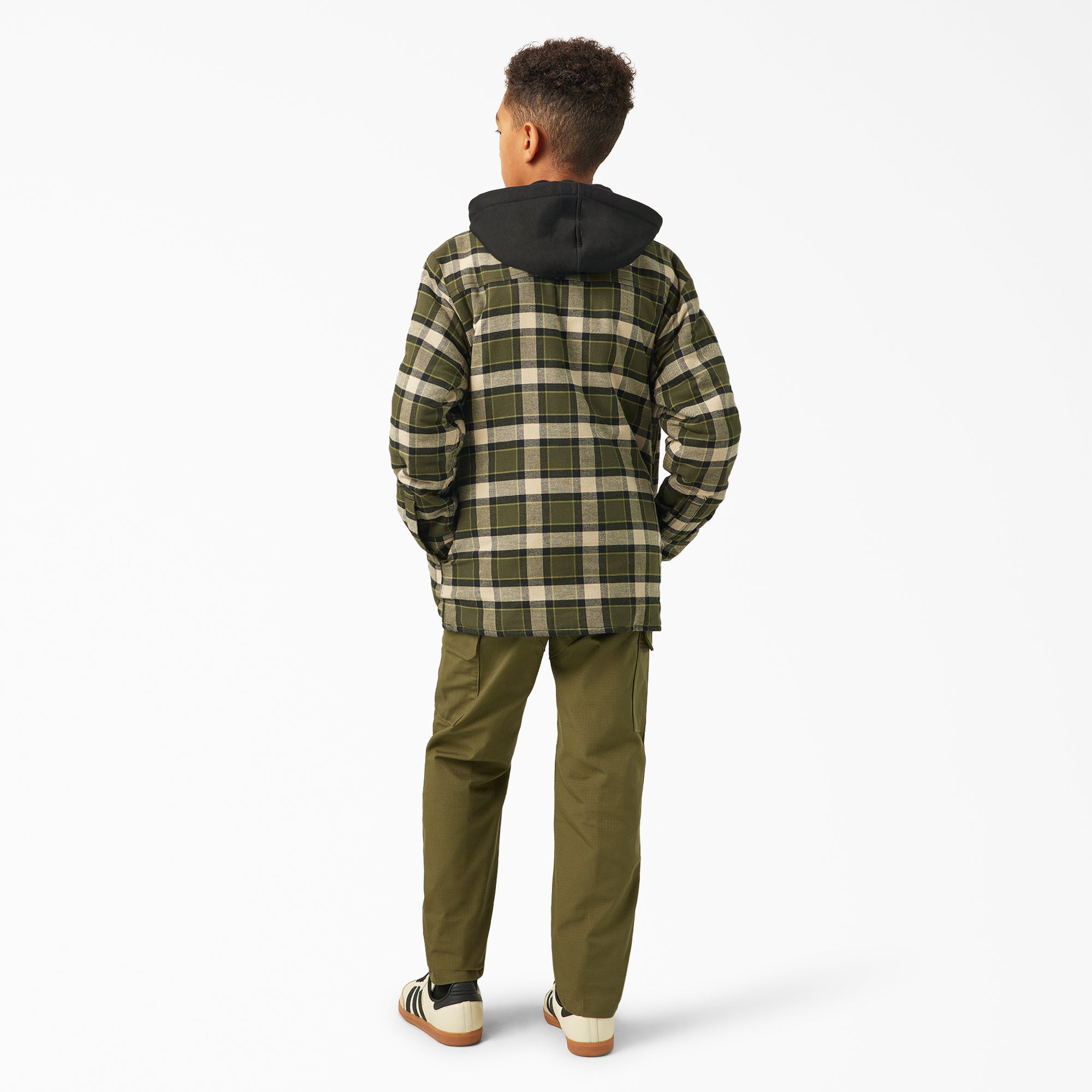 Boys' Flannel Shirt Jacket - 图片 5
