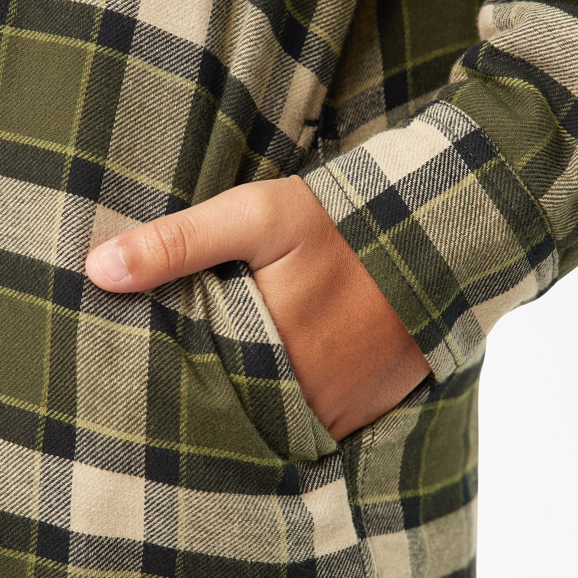 Boys' Flannel Shirt Jacket - 图片 7