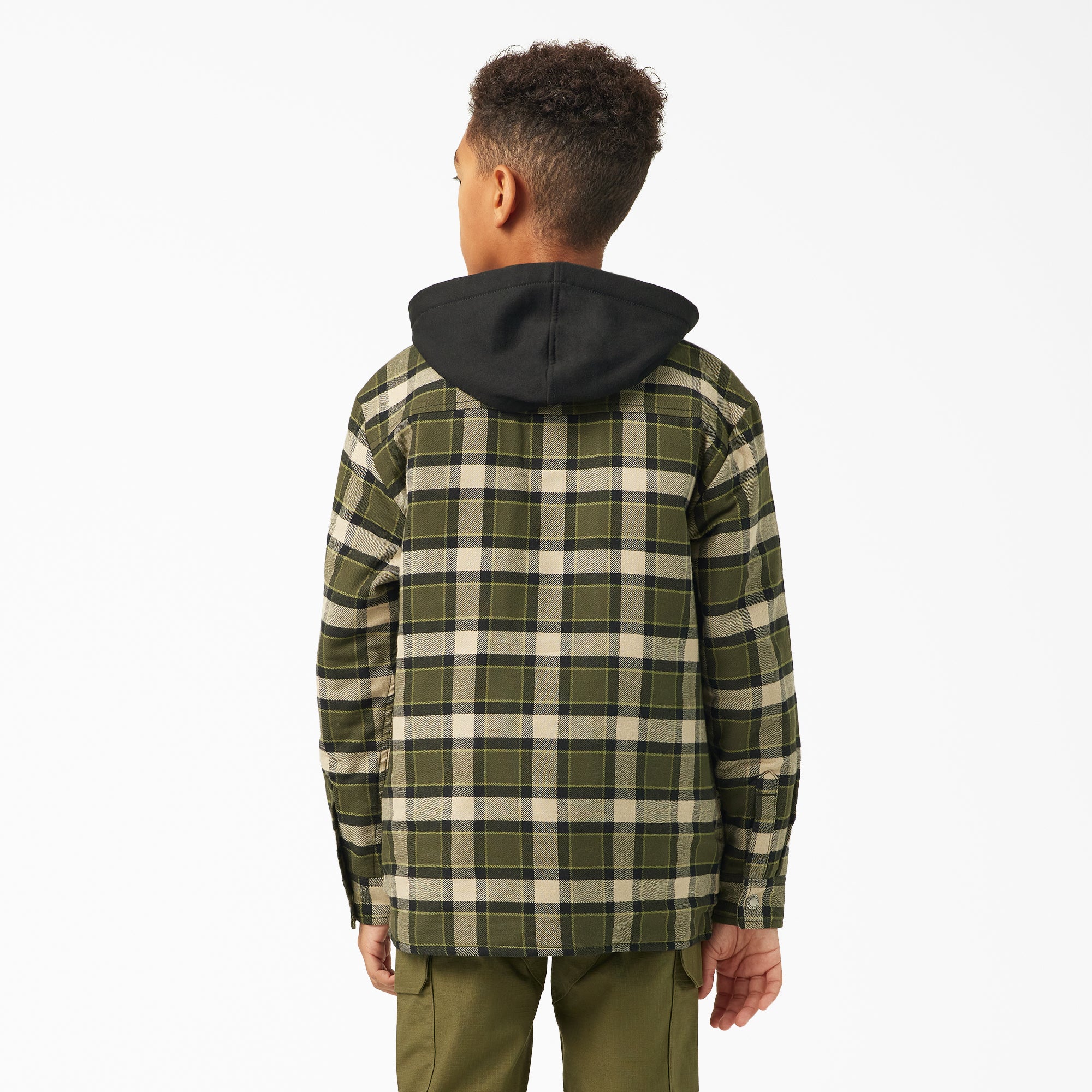 Boys' Flannel Shirt Jacket - 图片 2